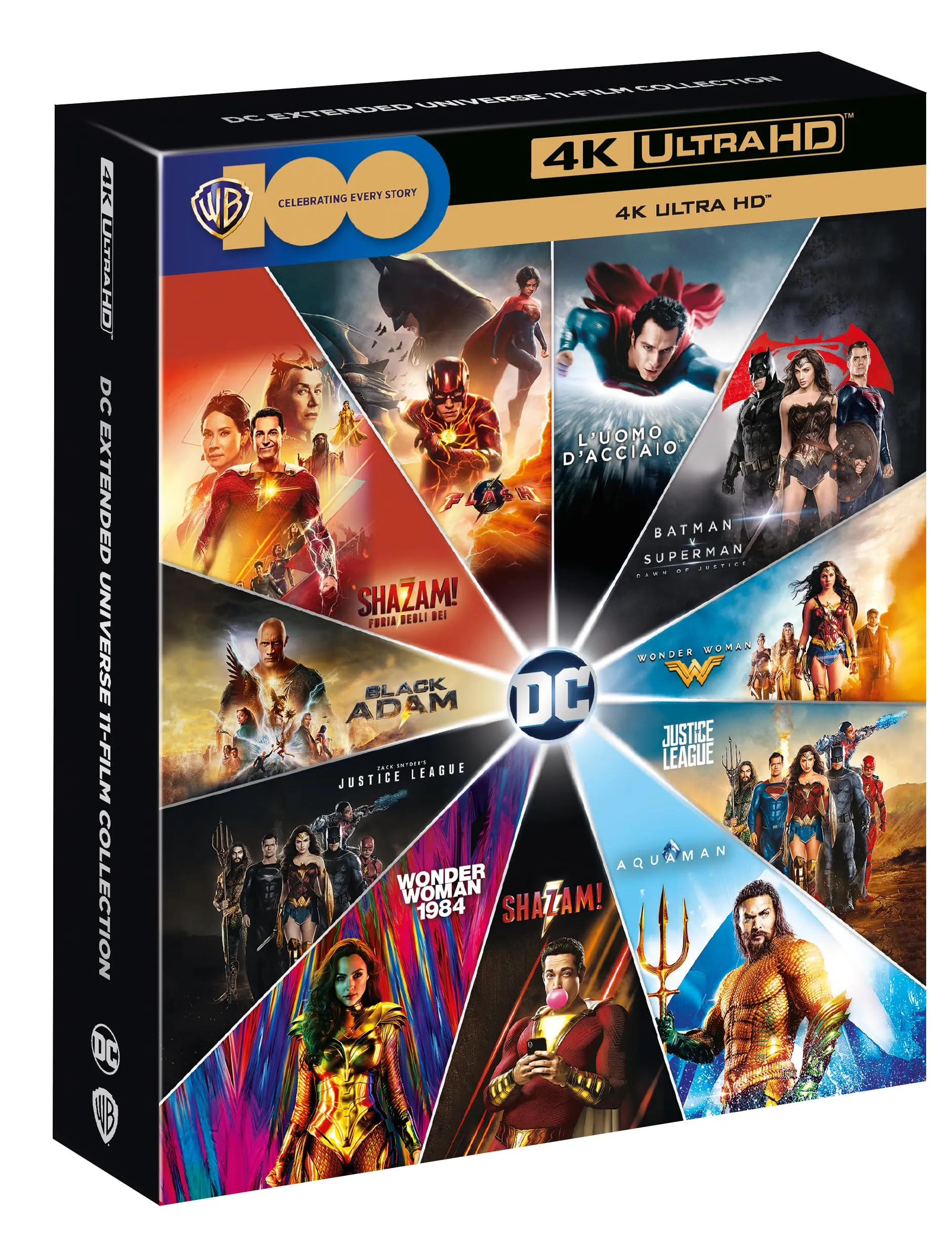 Collezione DC Extended Universe 11 Film (4K Ultra HD)