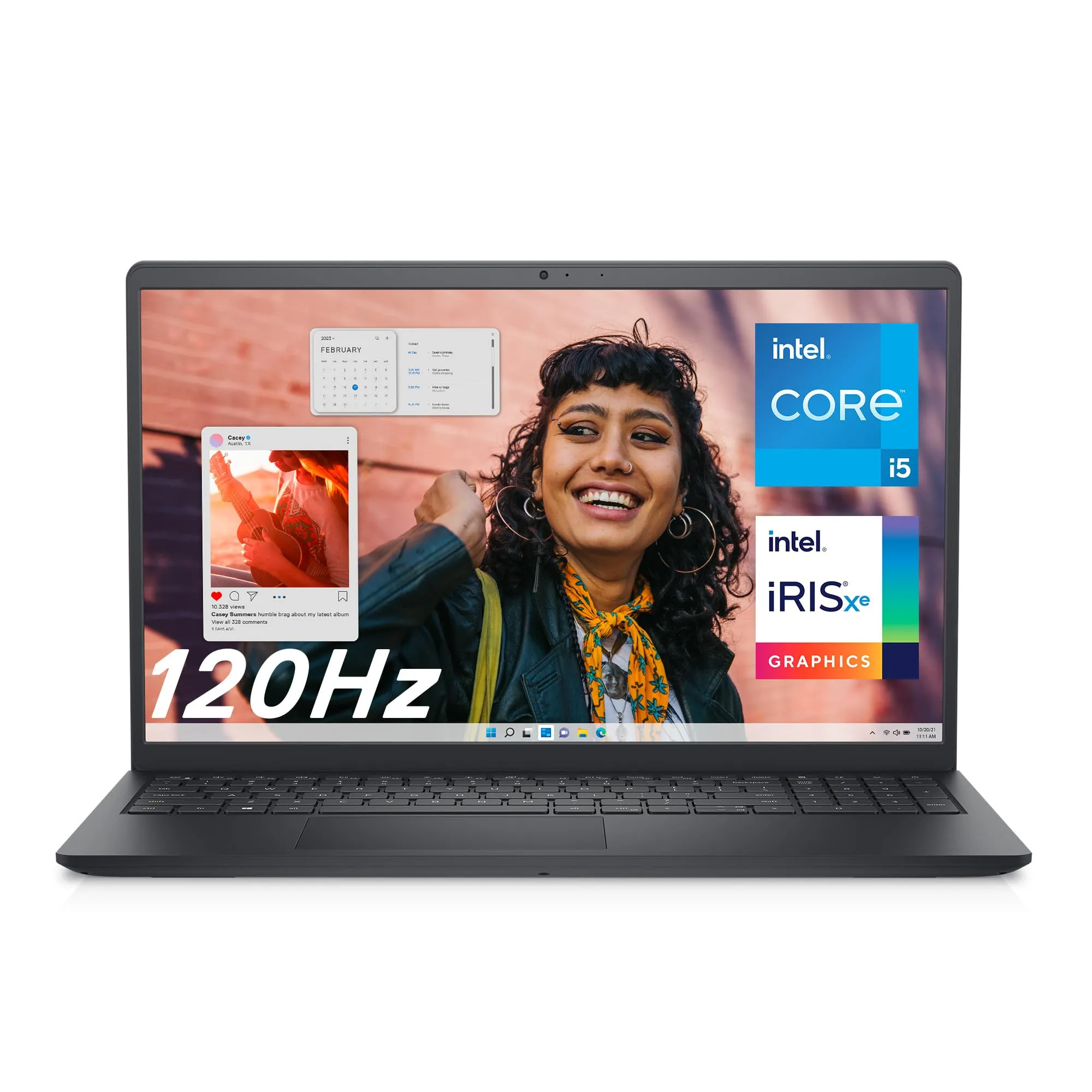 Dell Inspiron 15 3530 - Notebook 15.6" FHD, Intel Core i5, 16GB RAM, 512GB SSD, Windows 11 Home, Nero