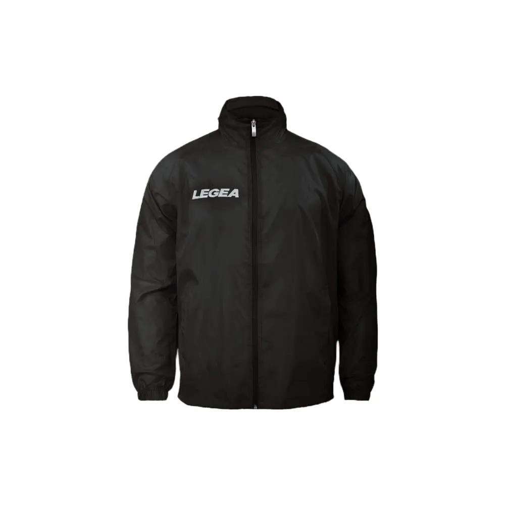 Legea K201B Giacca Antipioggia Italia Unisex Adulto Nera