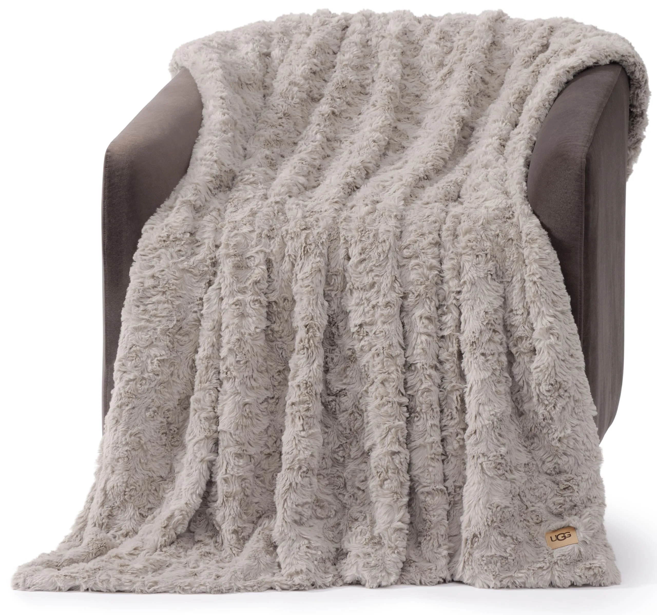 UGG Adalee Coperta Reversibile in Pelliccia Sintetica - Comfort e Stile Bohémien