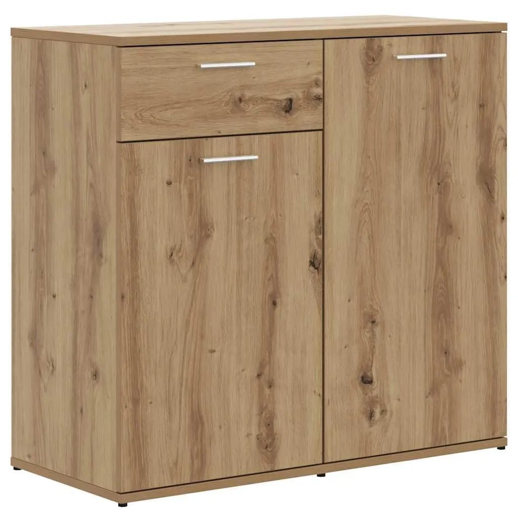 Credenza Rovere Artigianale VidaXL, 80 cm