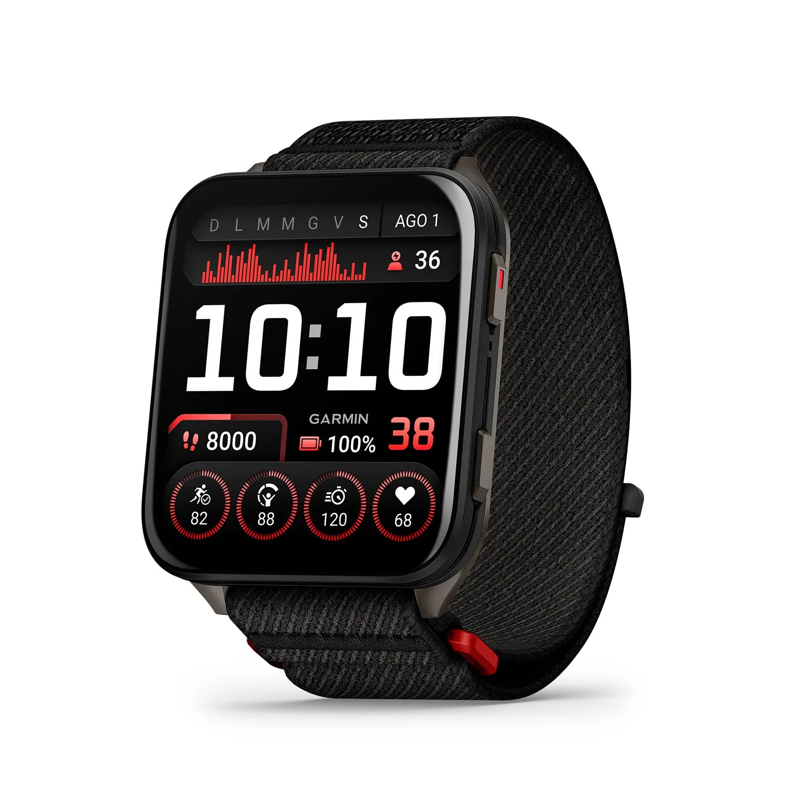 Garmin Venu 3 45mm Black con Cinturino in Nylon ComfortFit