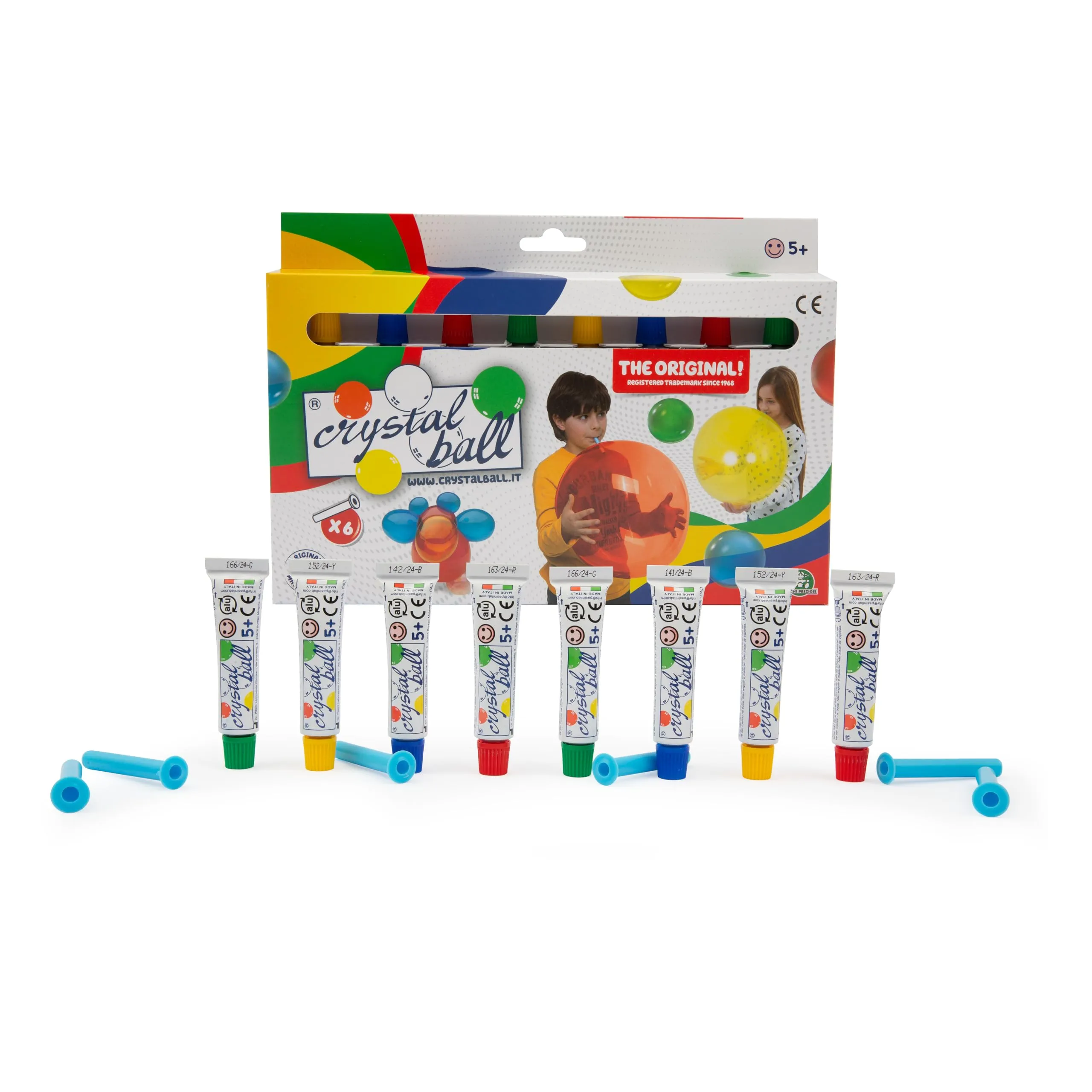 Giochi Preziosi Crystal Ball - Pacco da 8 Tubetti