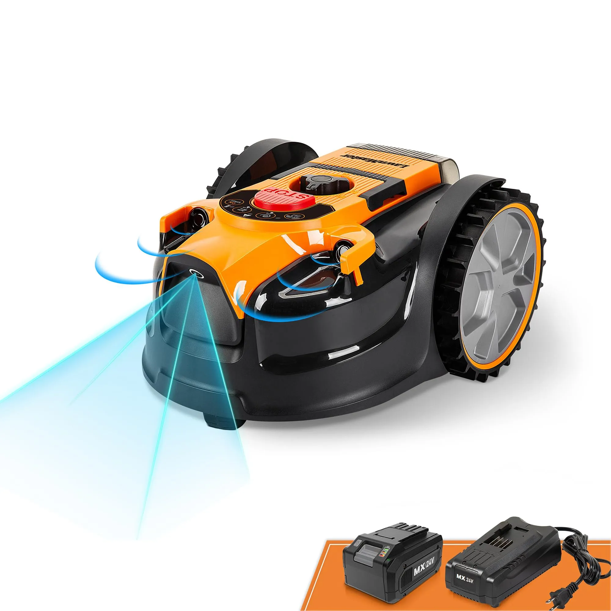 LawnMaster OcuMow™ VBRM16 Robot Tagliaerba Senza Filo Perimetrale