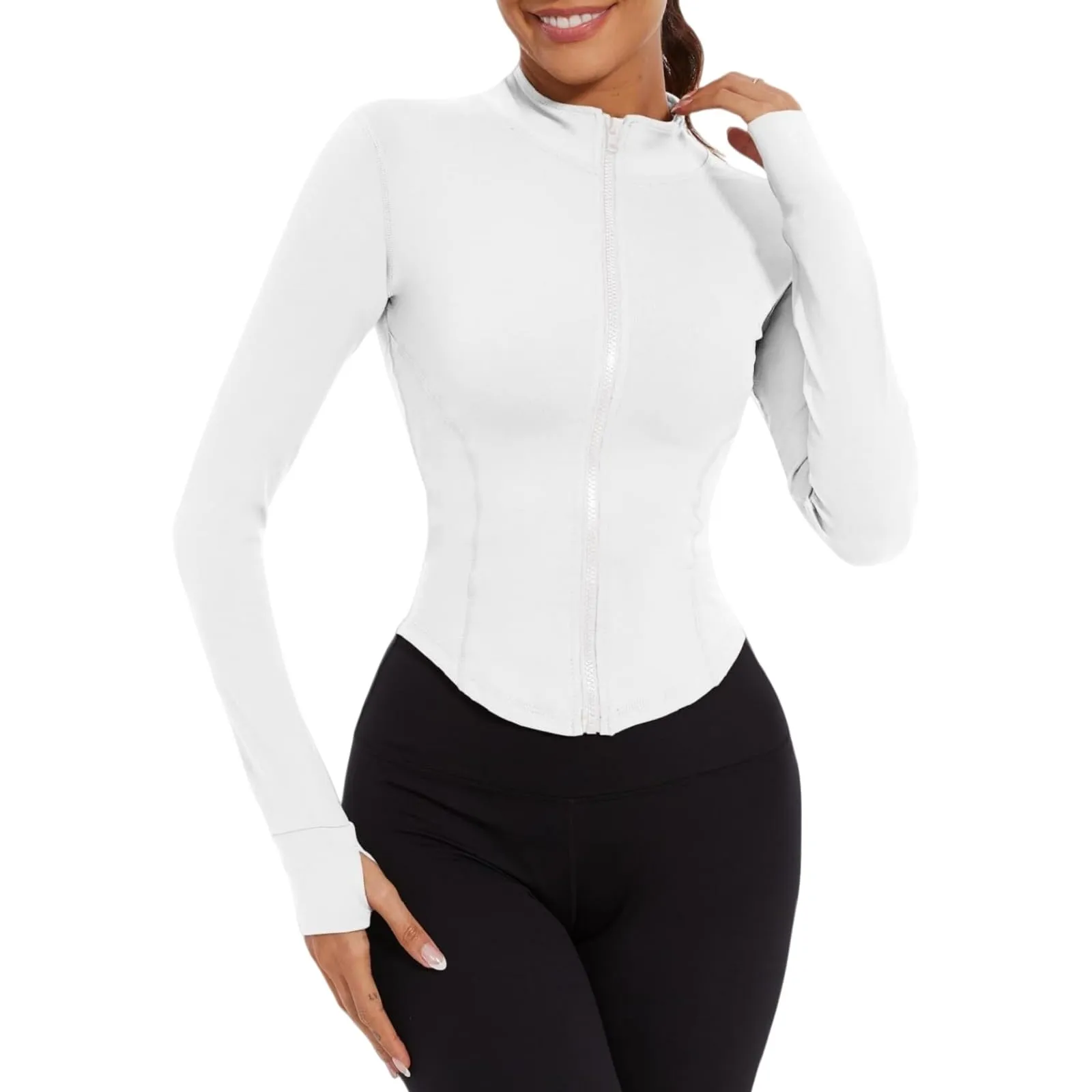 Giacca Sportiva da Donna XDSP: Felpa con Zip Leggera per Corsa, Yoga e Fitness