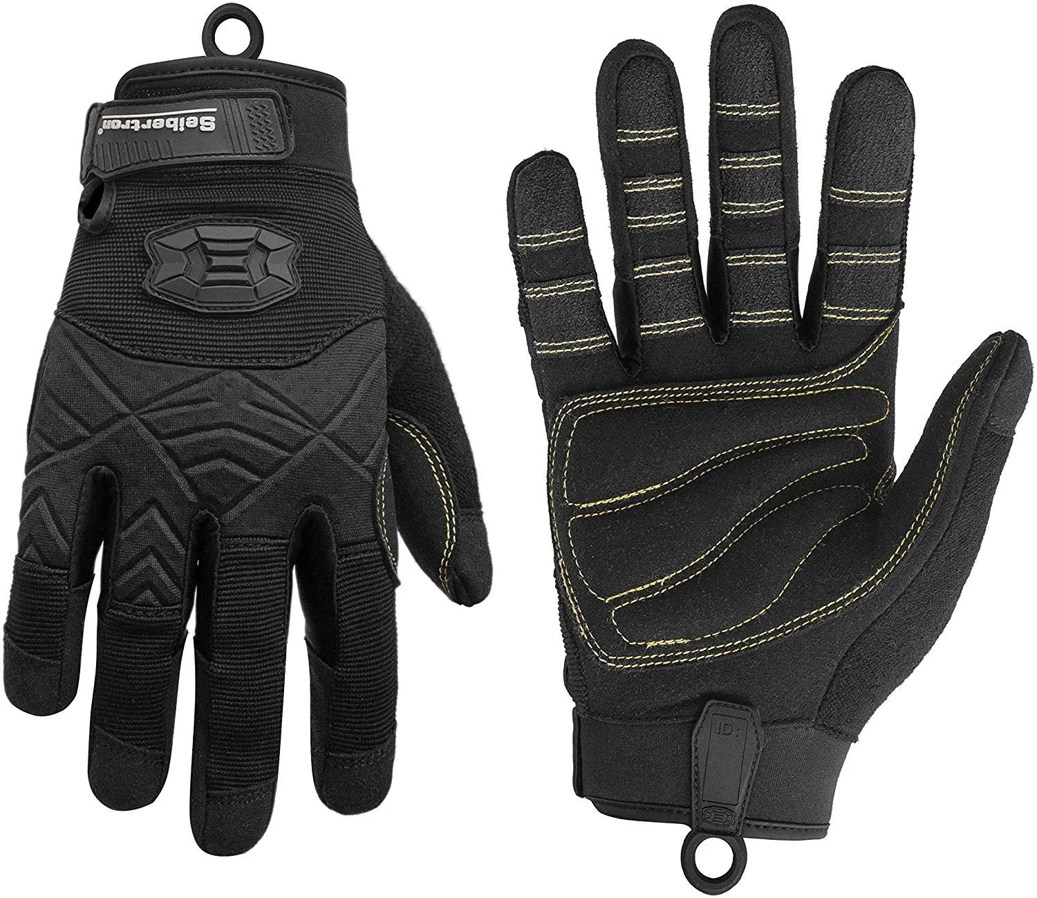 Seibertron Guanti da Arrampicata Unisex Imbottiti e Traspiranti