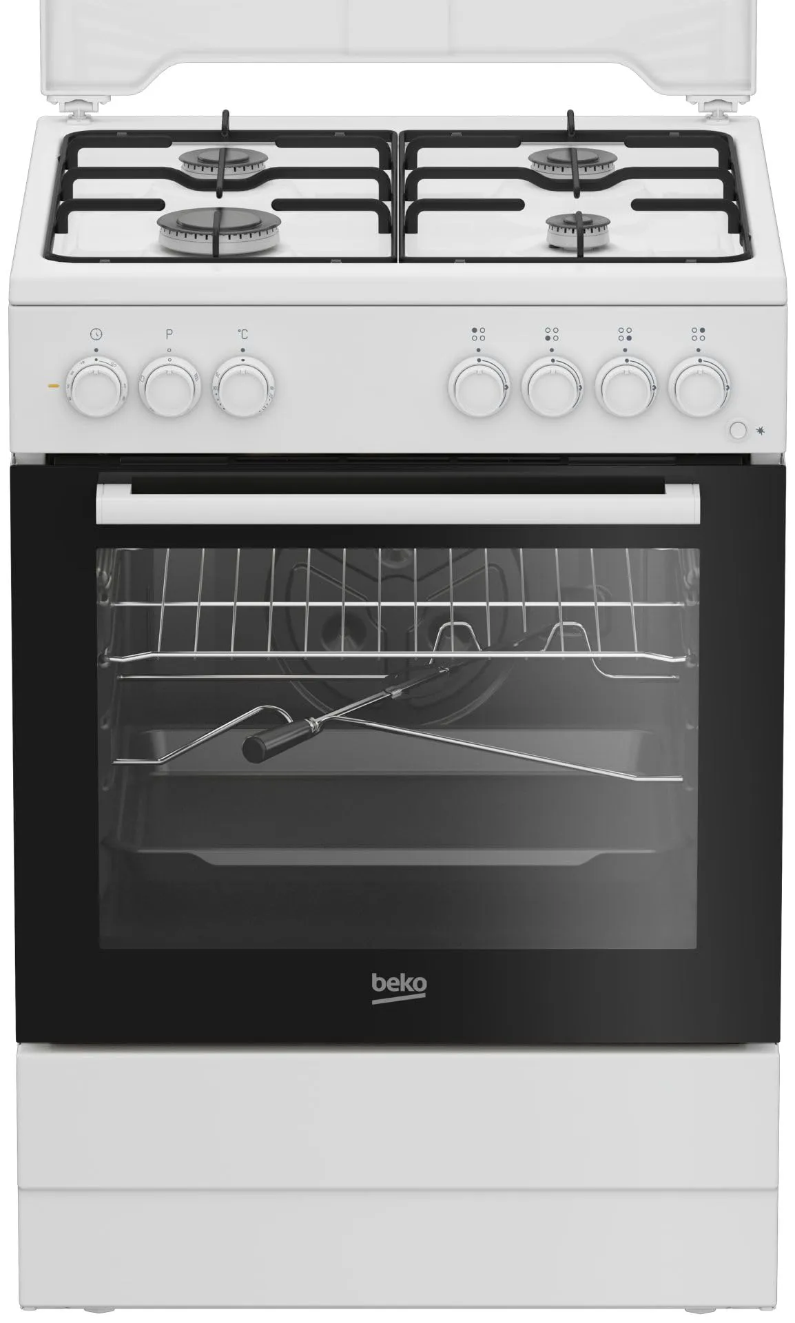 Cucina a Gas con Forno Elettrico Beko FBST62110ST