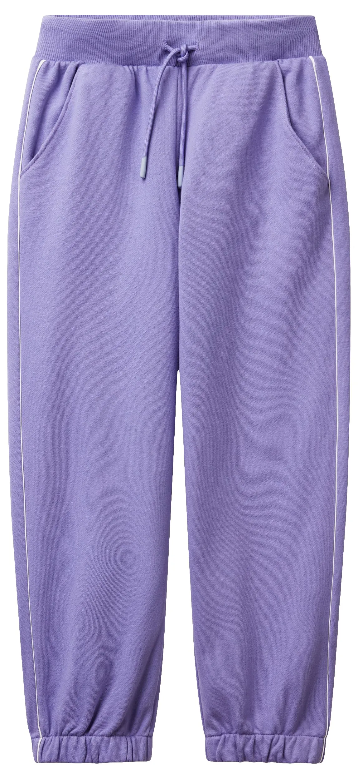 United Colors of Benetton Pantalone Felpa con Coulisse e Dettagli a Contrasto