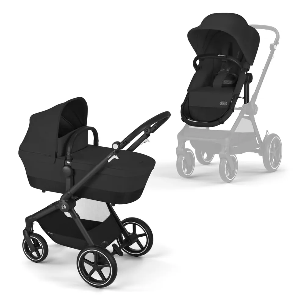 Cybex EOS LUX Passeggino Duo Modulare Moon Black