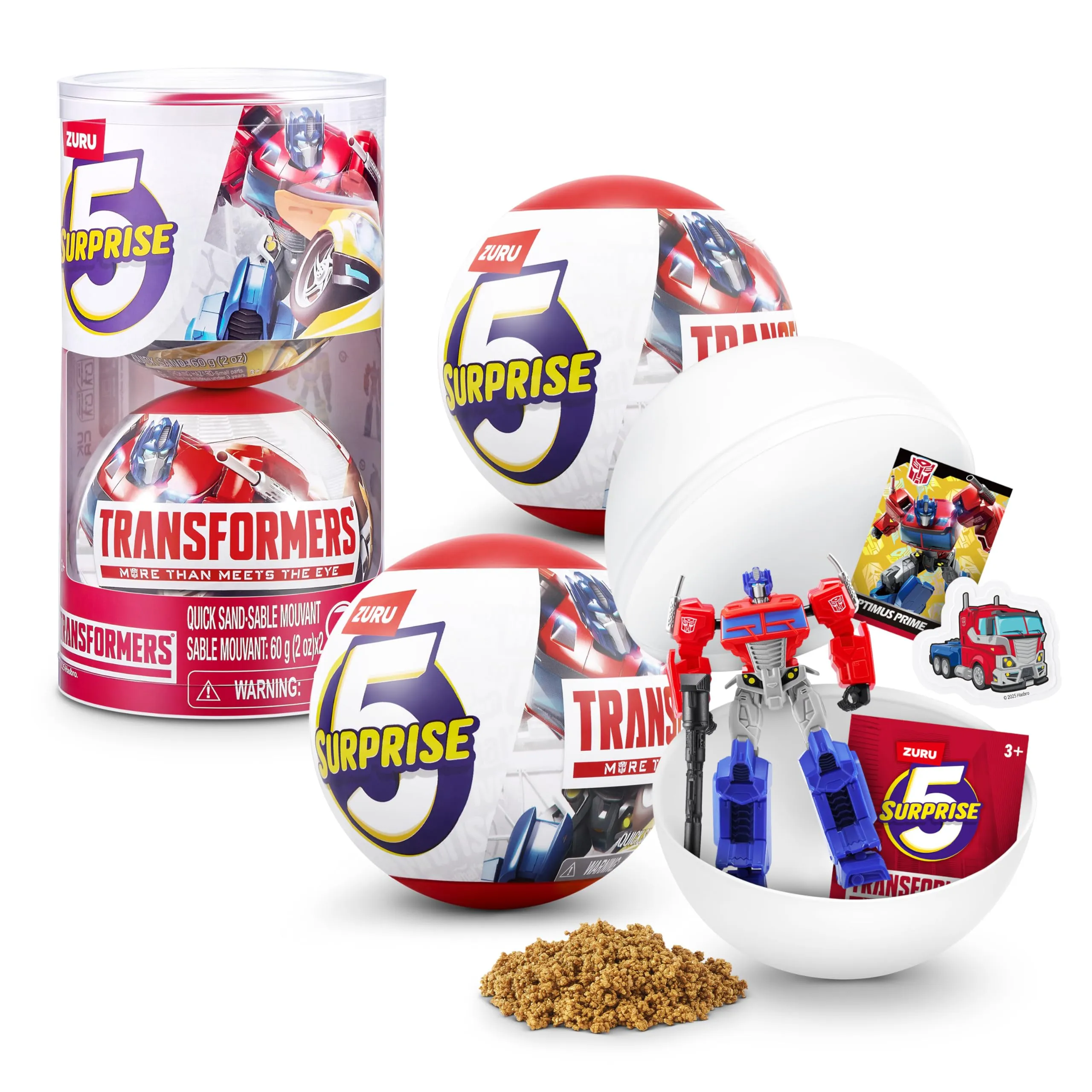 5 Surprise Transformers Serie 1 di ZURU (2 capsule)