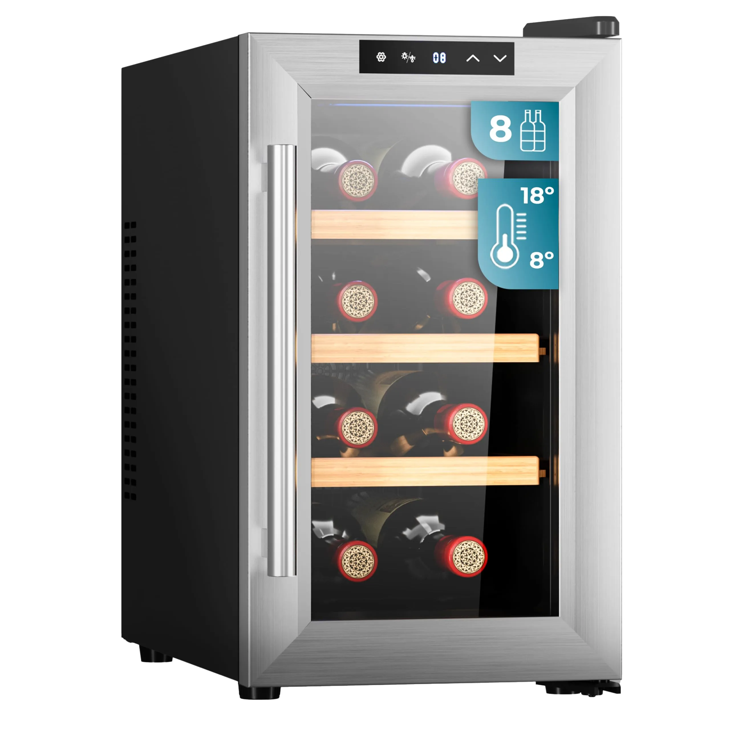 Cecotec Enoteca 8 Bolero GrandSommelier 830 CoolWood