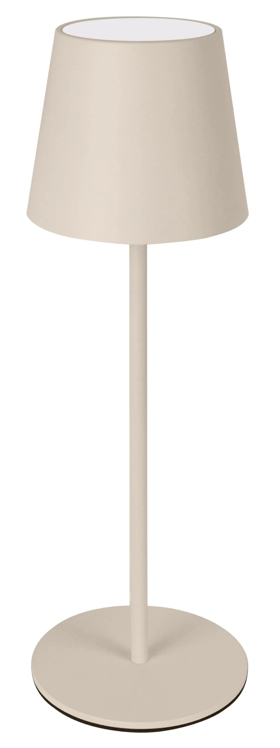 Majestic AGATA - Lampada da tavolo LED senza fili ricaricabile, SABBIA