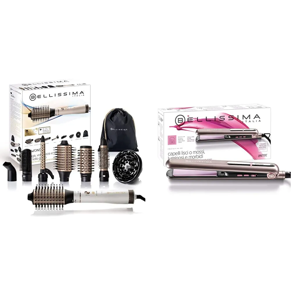 Imetec Bellissima Air Wonder e Creativity B9 300: Kit Styling Completo per Capelli