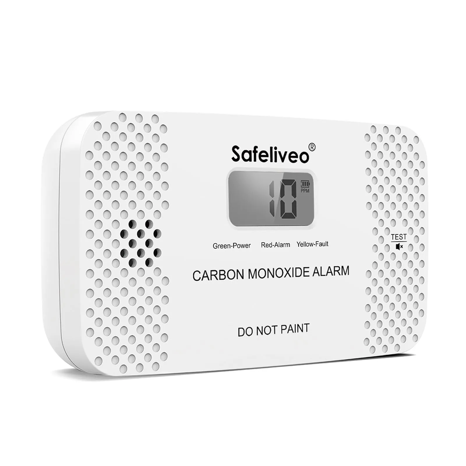 Safelifeo Rilevatore di Monossido di Carbonio con Schermo LCD