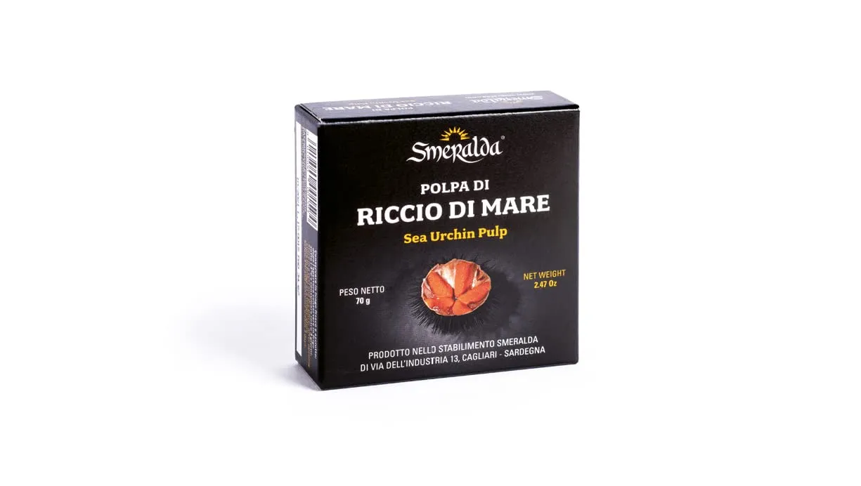 Polpa di Riccio di Mare Freschi Smeralda - Vasetto 70gr