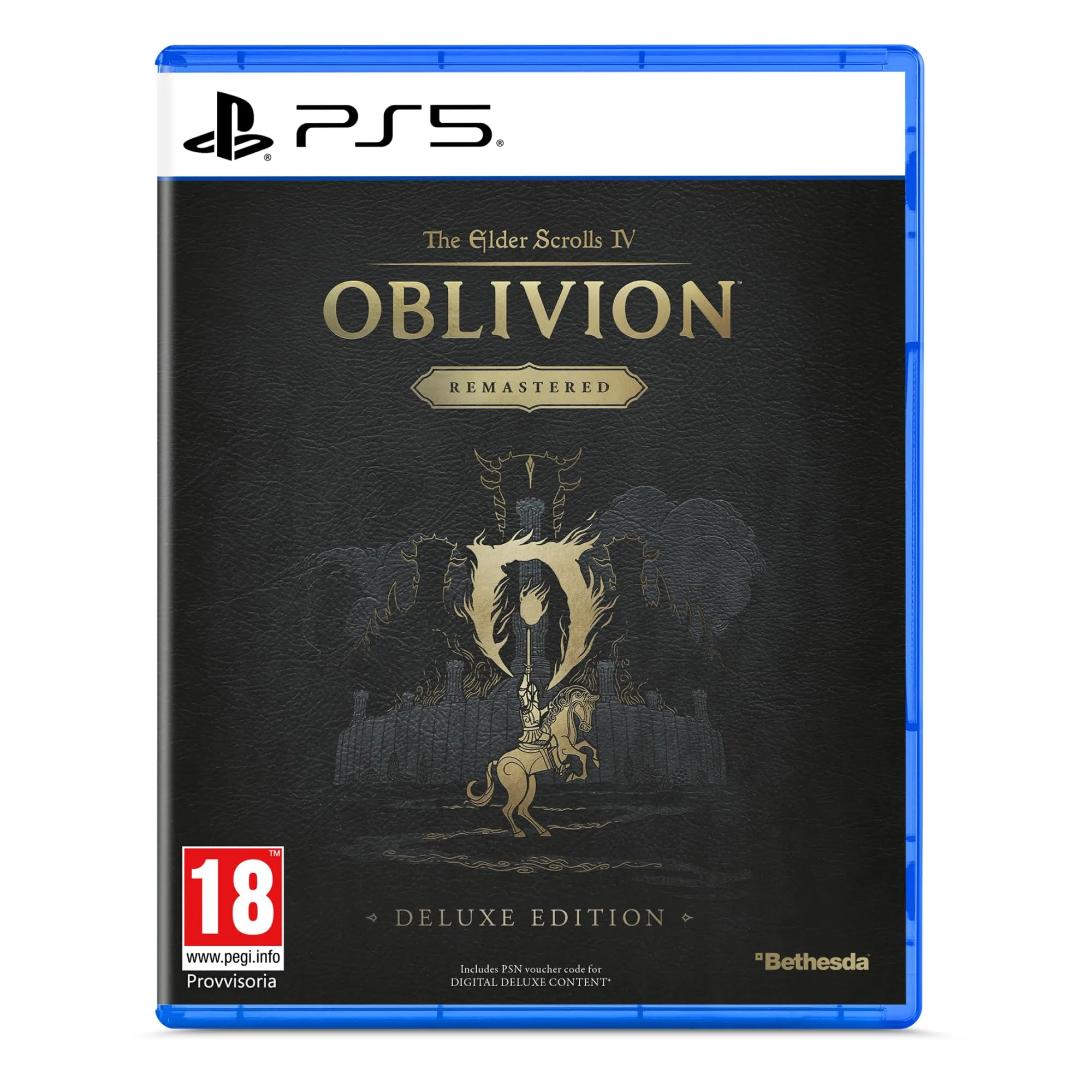 The Elder Scrolls IV: Oblivion Remastered Deluxe Edition fisica - PlayStation 5