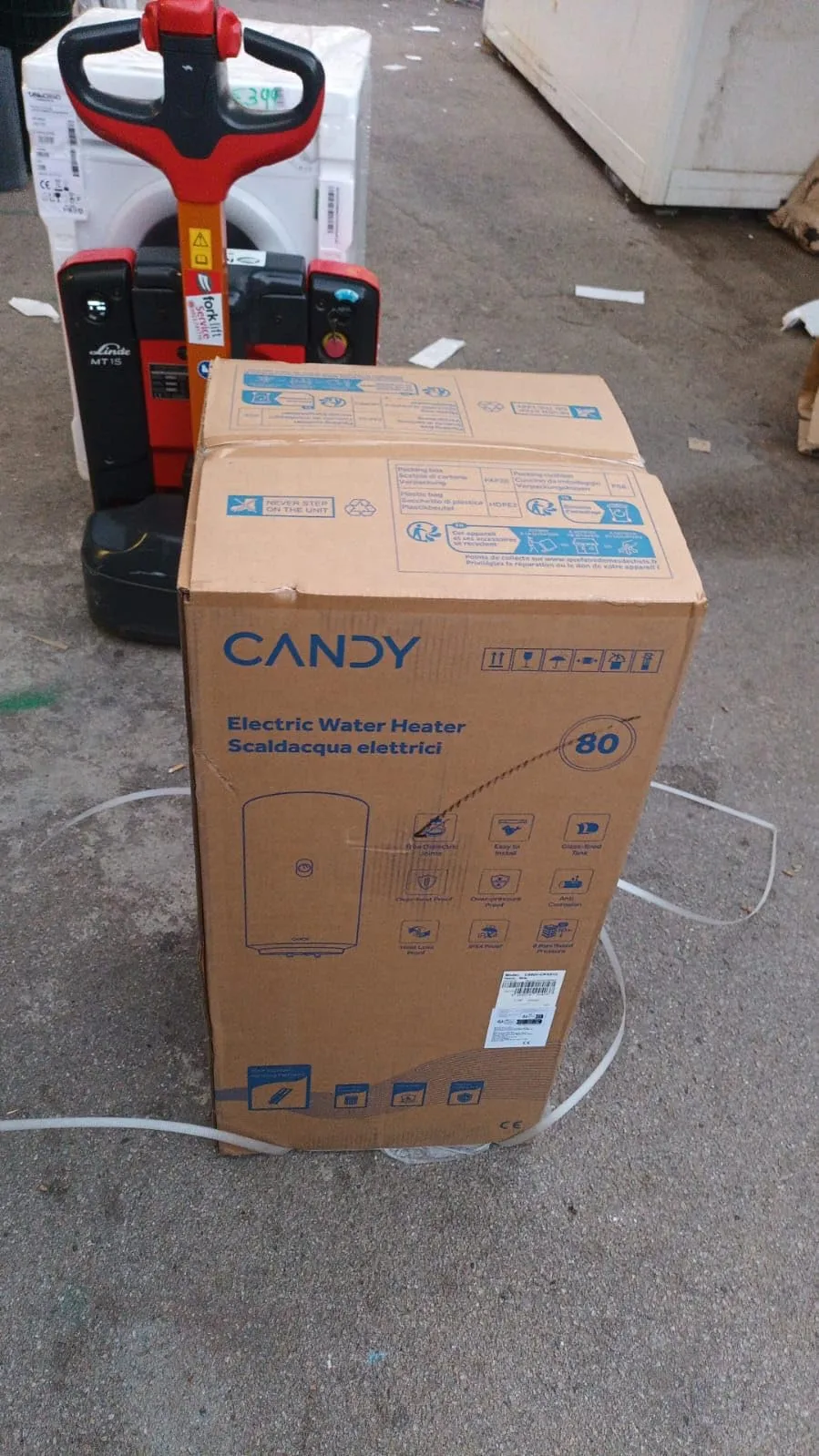 Scaldabagno Elettrico Candy Verticale 80 Litri