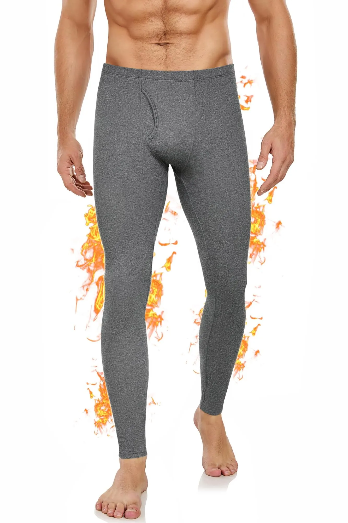 Bennies Pantaloni Termici Uomo - Calzamaglia Sportiva Invernale
