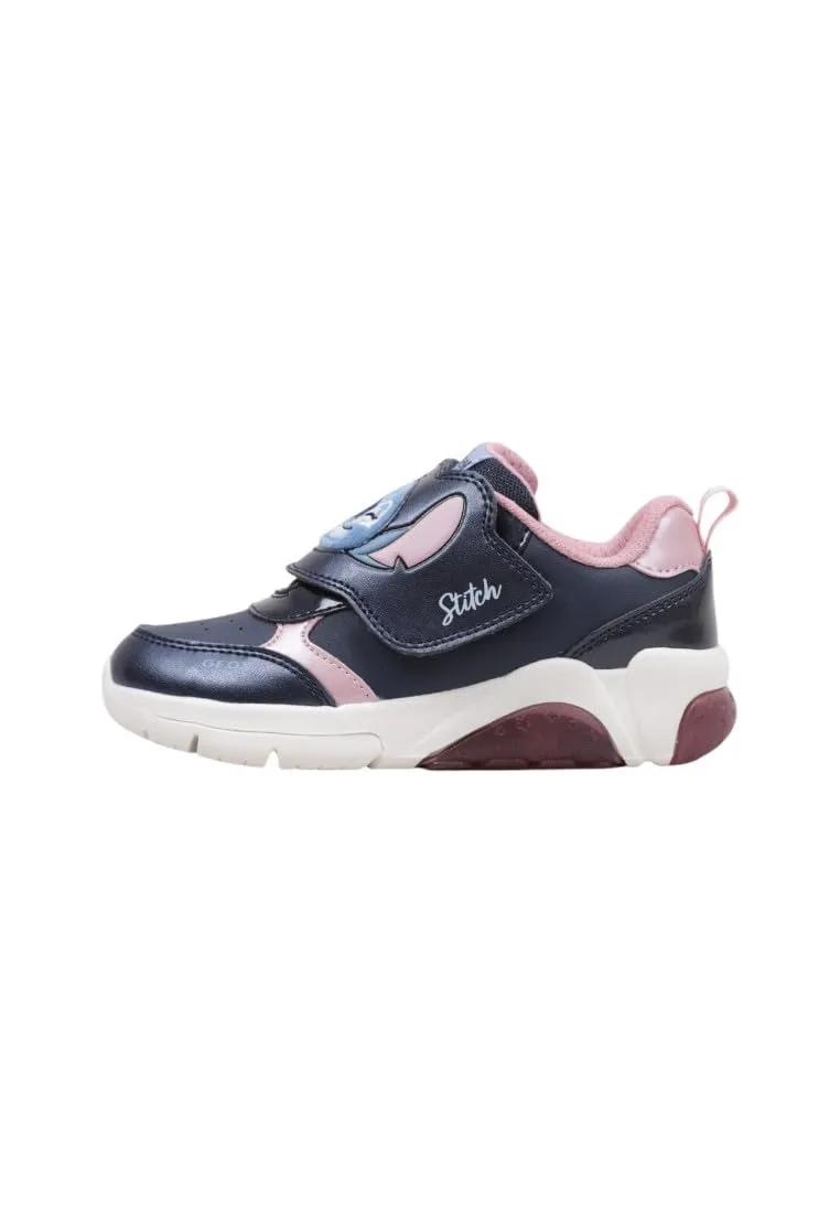 Geox J FADINLIGHT Girl Sneaker Navy/Pink