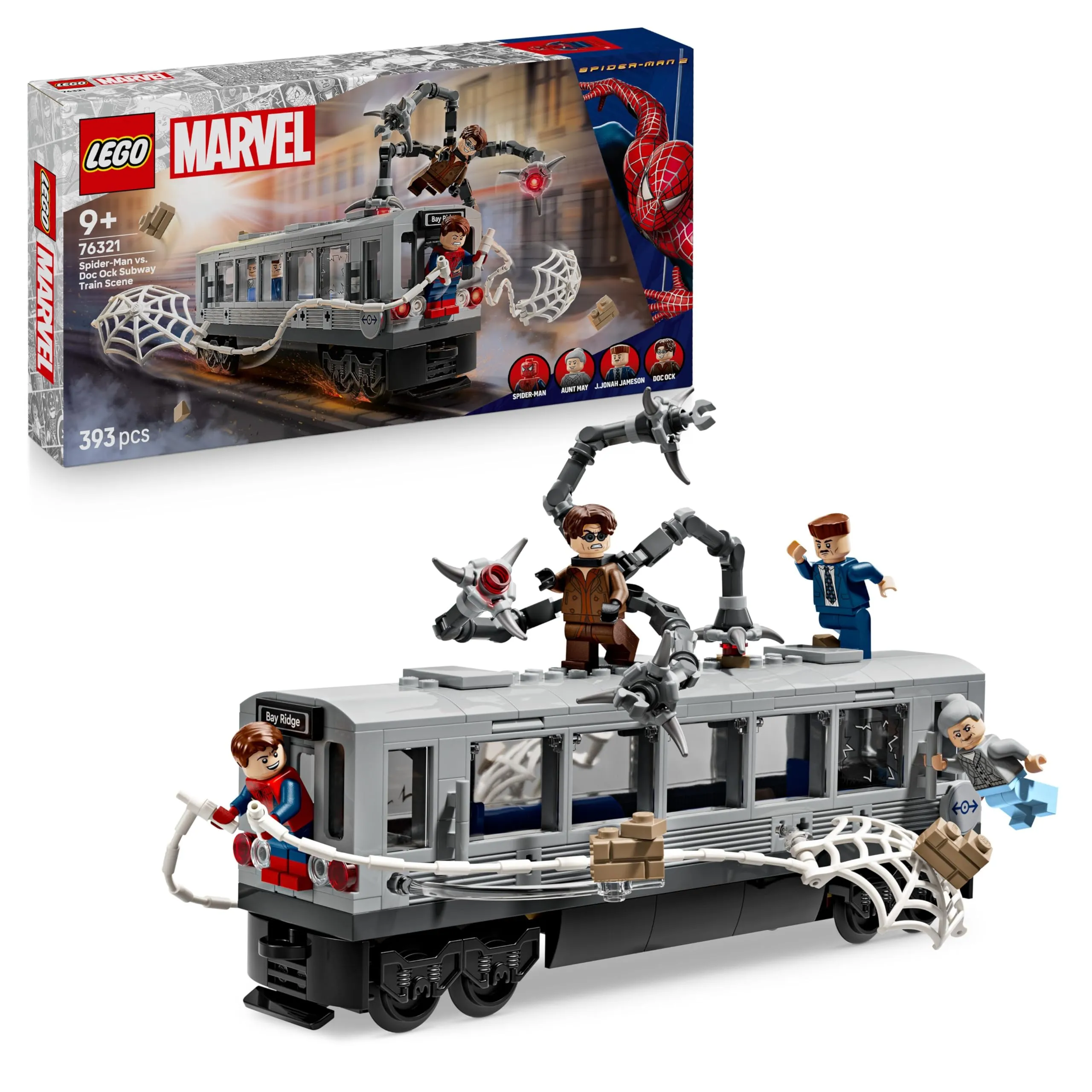 LEGO® Marvel Spider-Man Contro Doc Ock: Duello sul Treno 76321