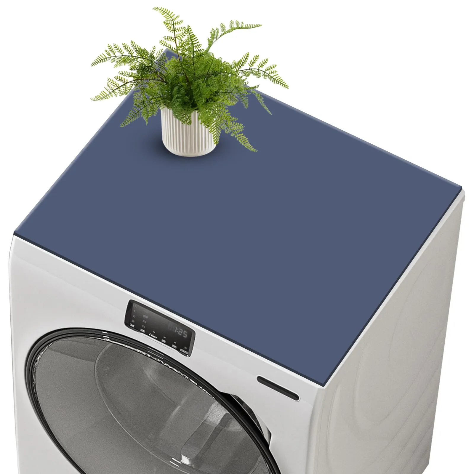 Copertura per Lavatrice Haizibo Blu Scuro 60x60 cm Antiscivolo e Lavabile