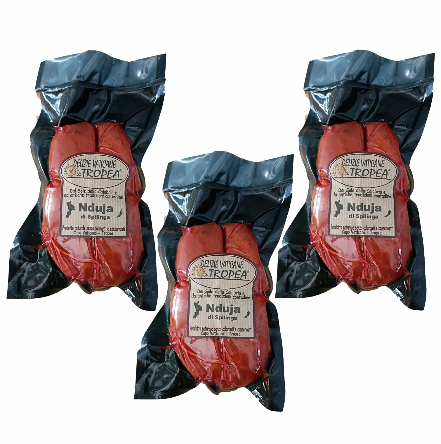 Nduja Calabrese di Spilinga - Set 3x400g