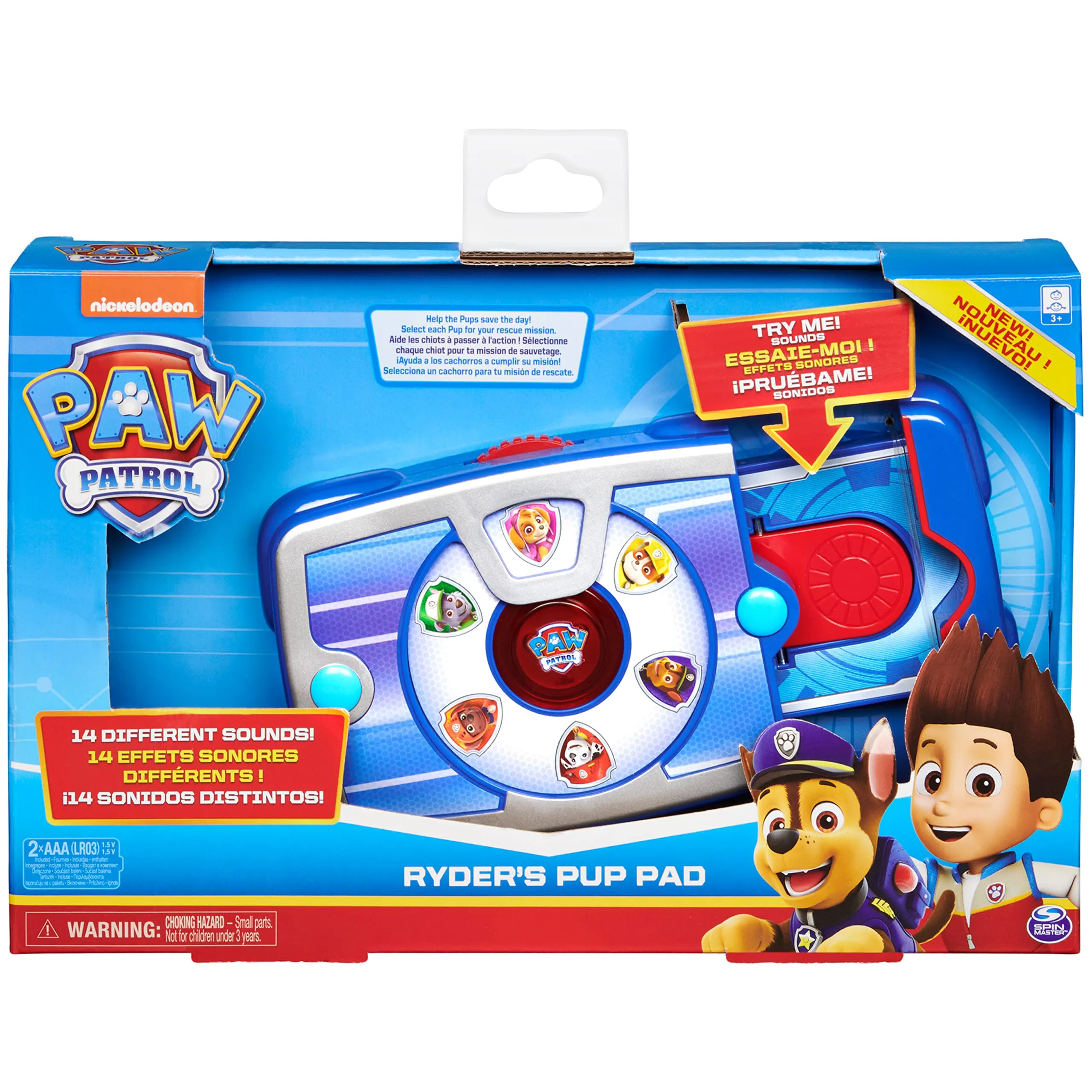 PAW Patrol - Ryder Interactive Pup Pad con 14 Suoni