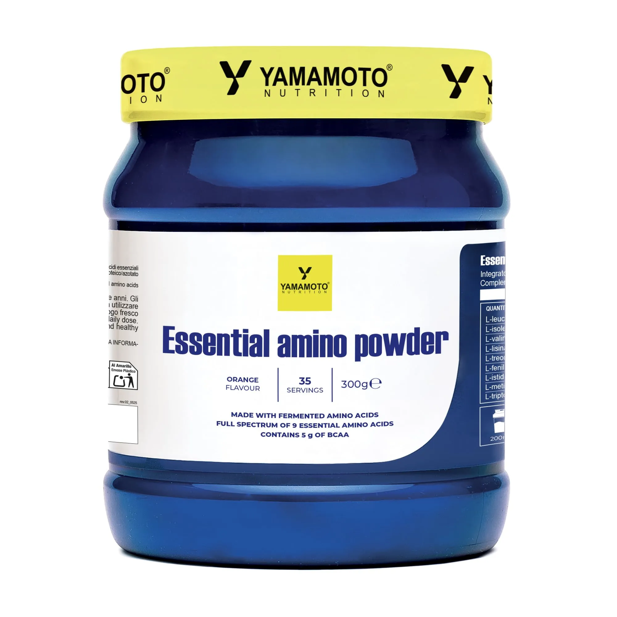 YAMAMOTO NUTRITION Essential AMINO POWDER - Arancia 300g