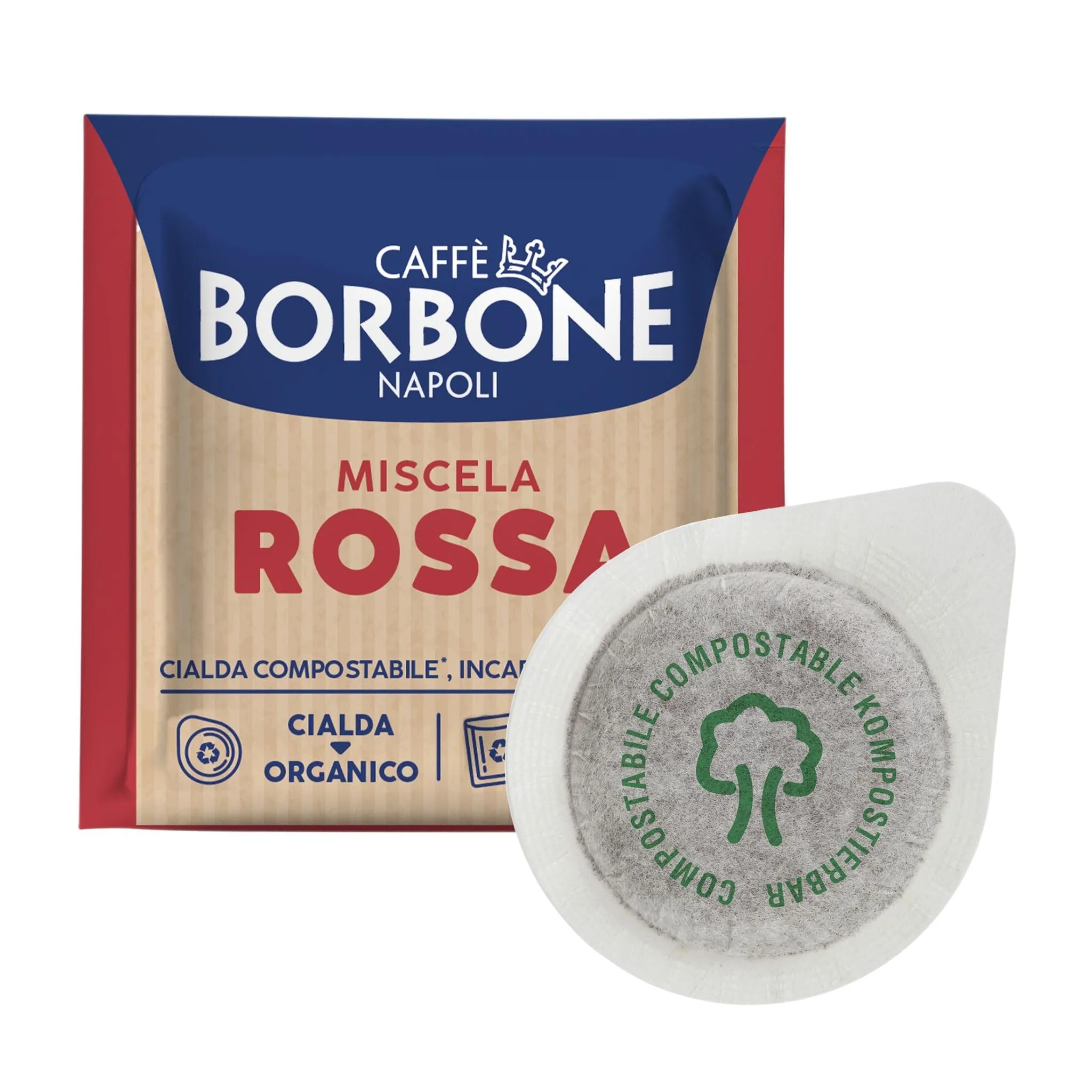 Caffè Borbone Cialda Compostabile Miscela Rossa - 150 Cialde ESE