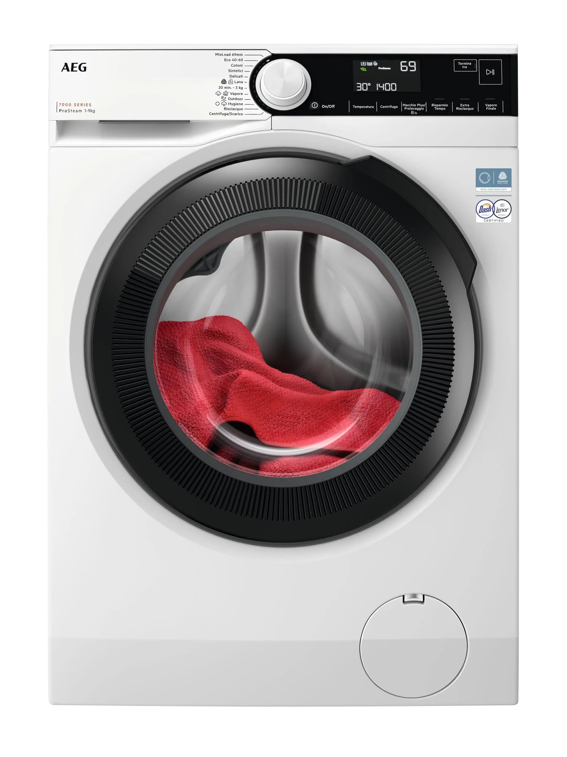 AEG LR7FD94 Serie 7000 Lavatrice Carica Frontale