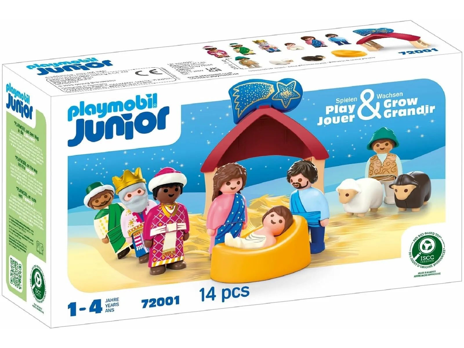 Playmobil Junior - Presepe per Bambini dai 12 Mesi