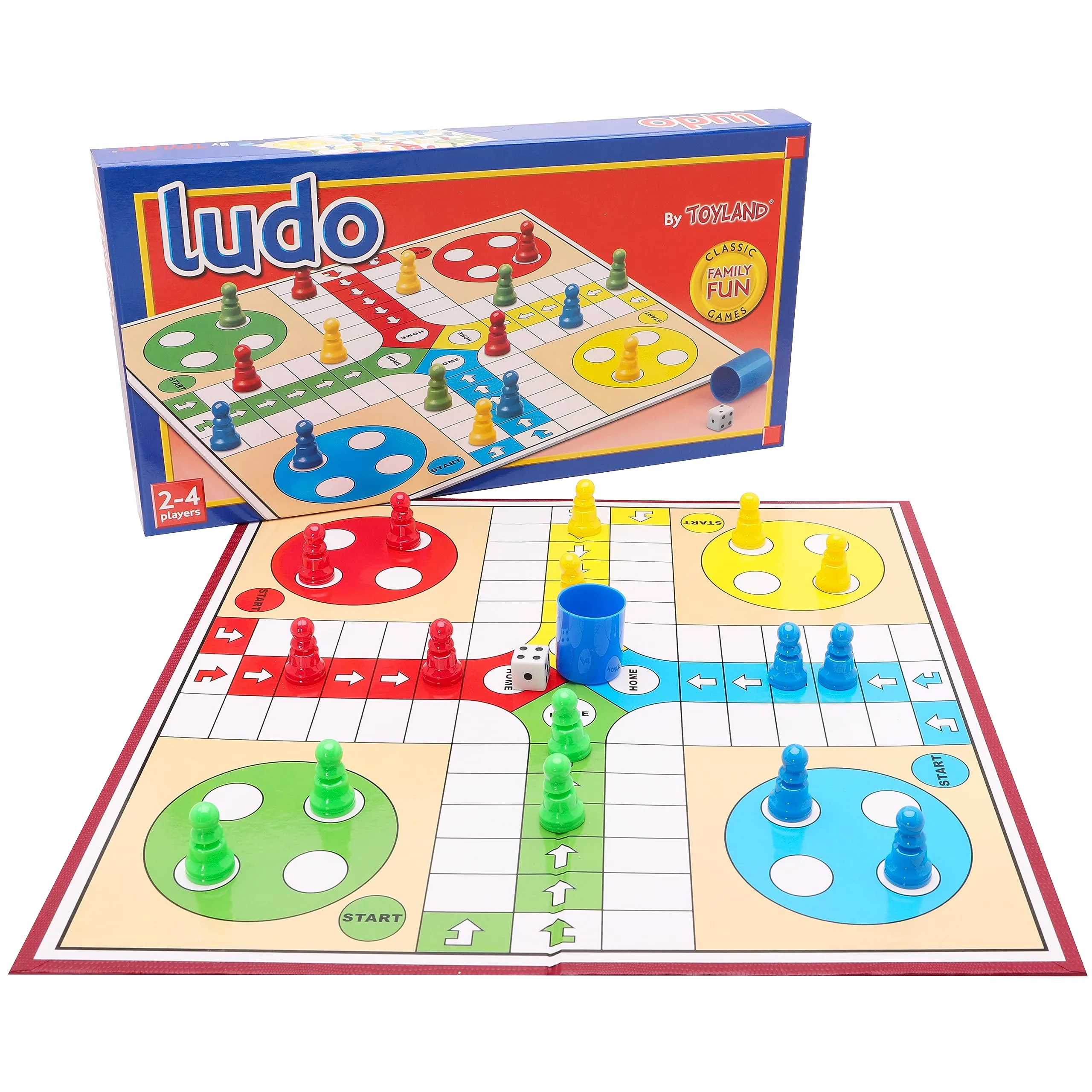 Toyland® Gioco Ludo: Divertimento Classico per Tutta la Famiglia