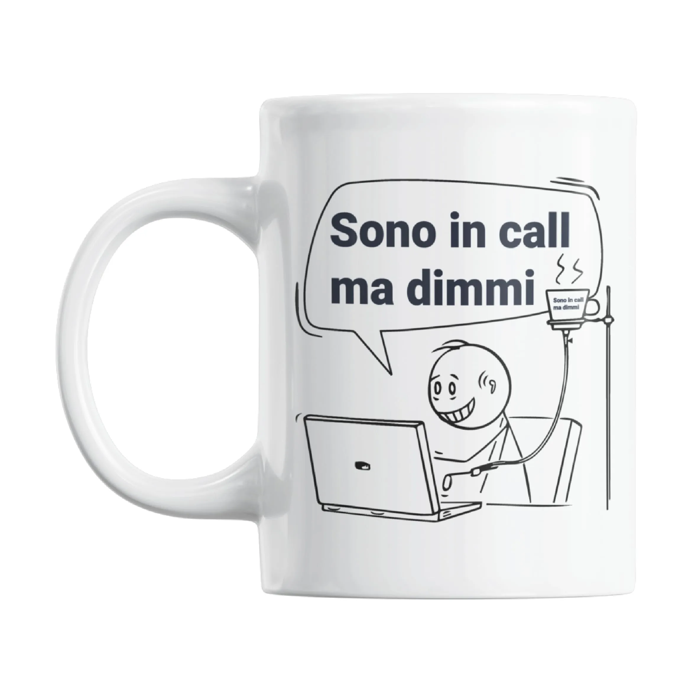 Tazza "C'è del Disagio" - Idea Regalo Divertente