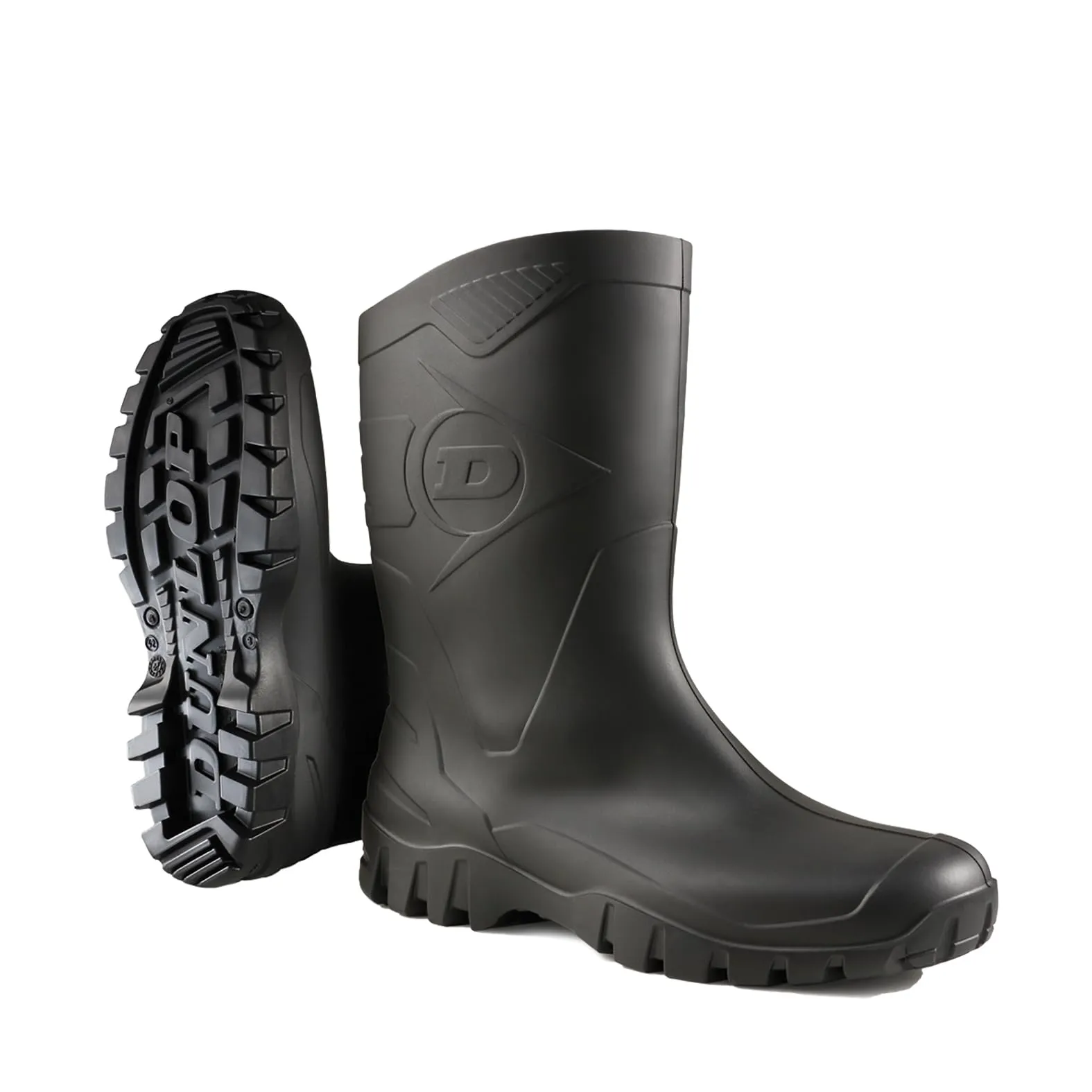 Stivali di Gomma Dunlop Dee Calf Neri - Taglia 42 EU