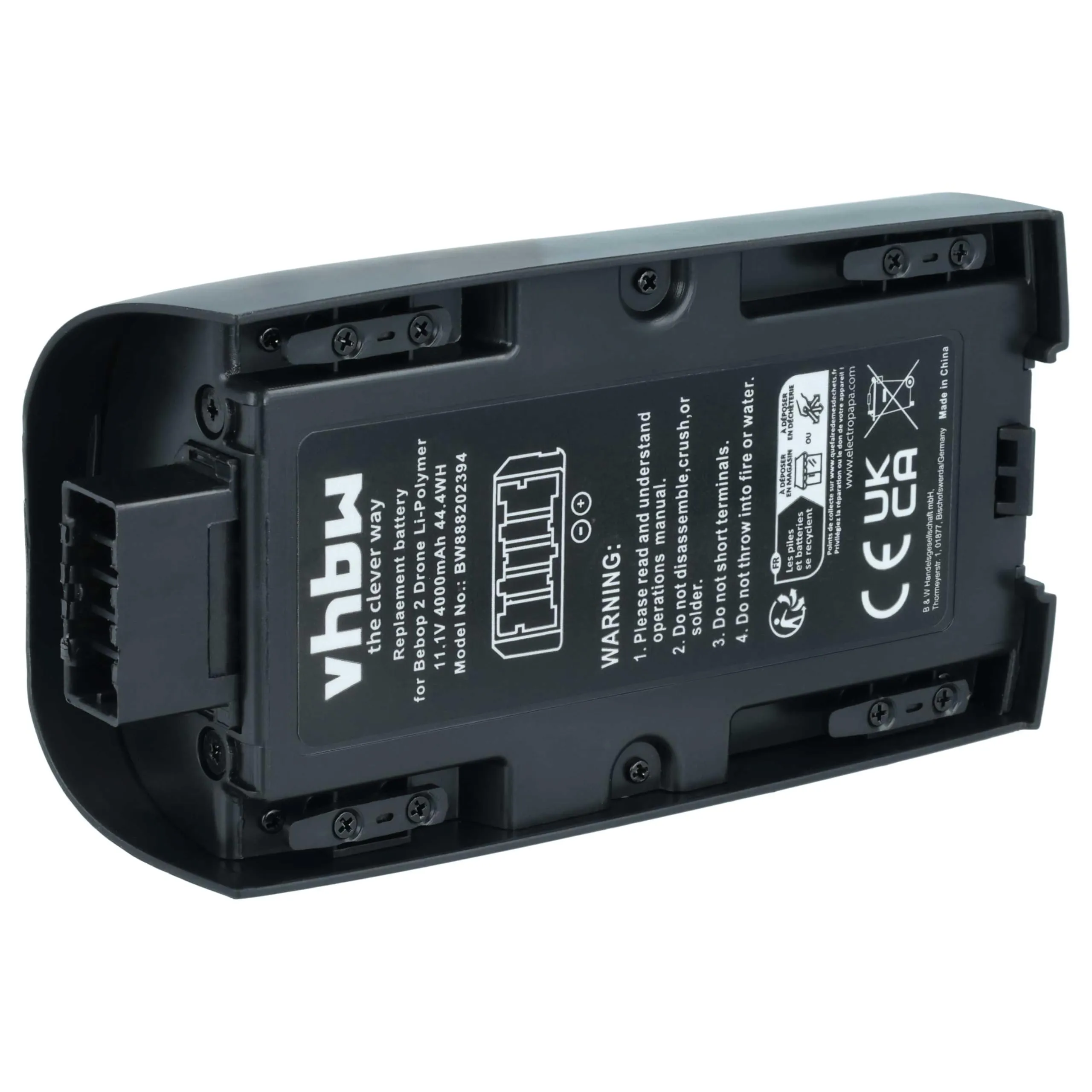 Batteria di ricambio vhbw per Parrot Bebop 2 e 2 Pro
