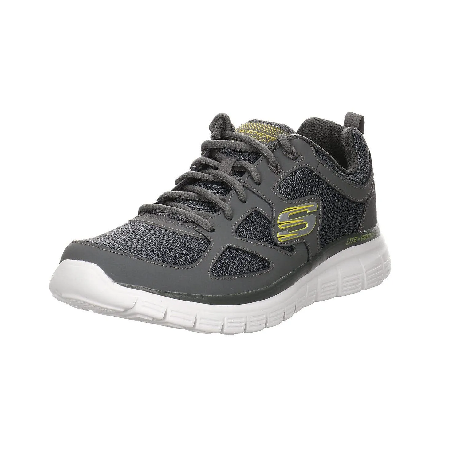 Skechers Burns - Agoura Scarpe da Ginnastica Uomo Grigie