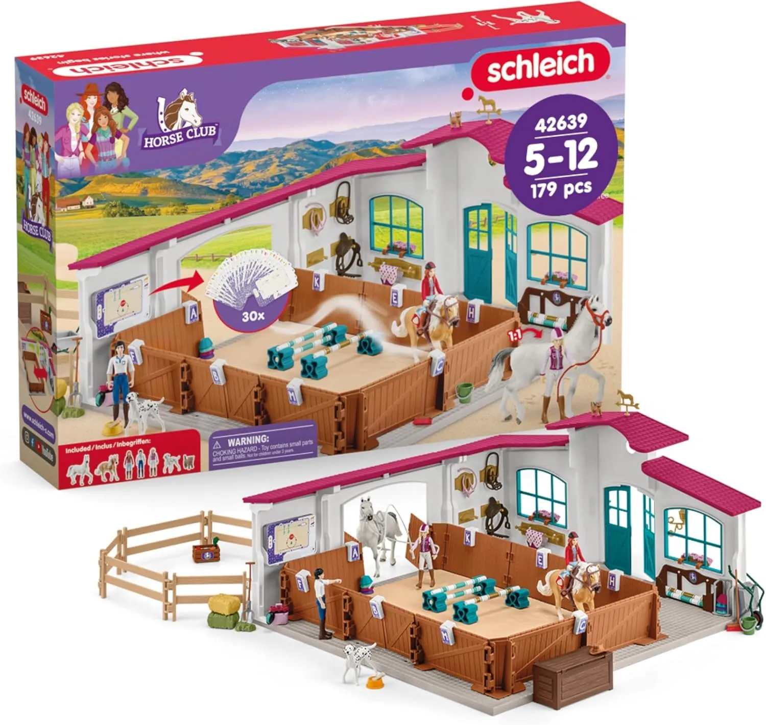 Schleich 42639 Maneggio Peppertree HORSE CLUB - Playset