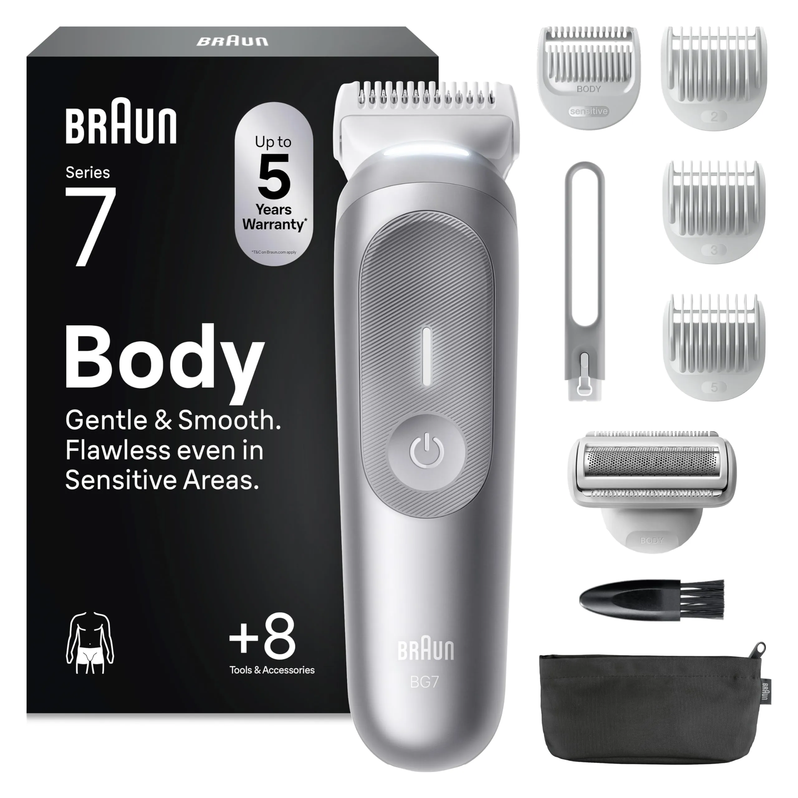 Braun Series 7 Rasoio Elettrico Corpo Uomo