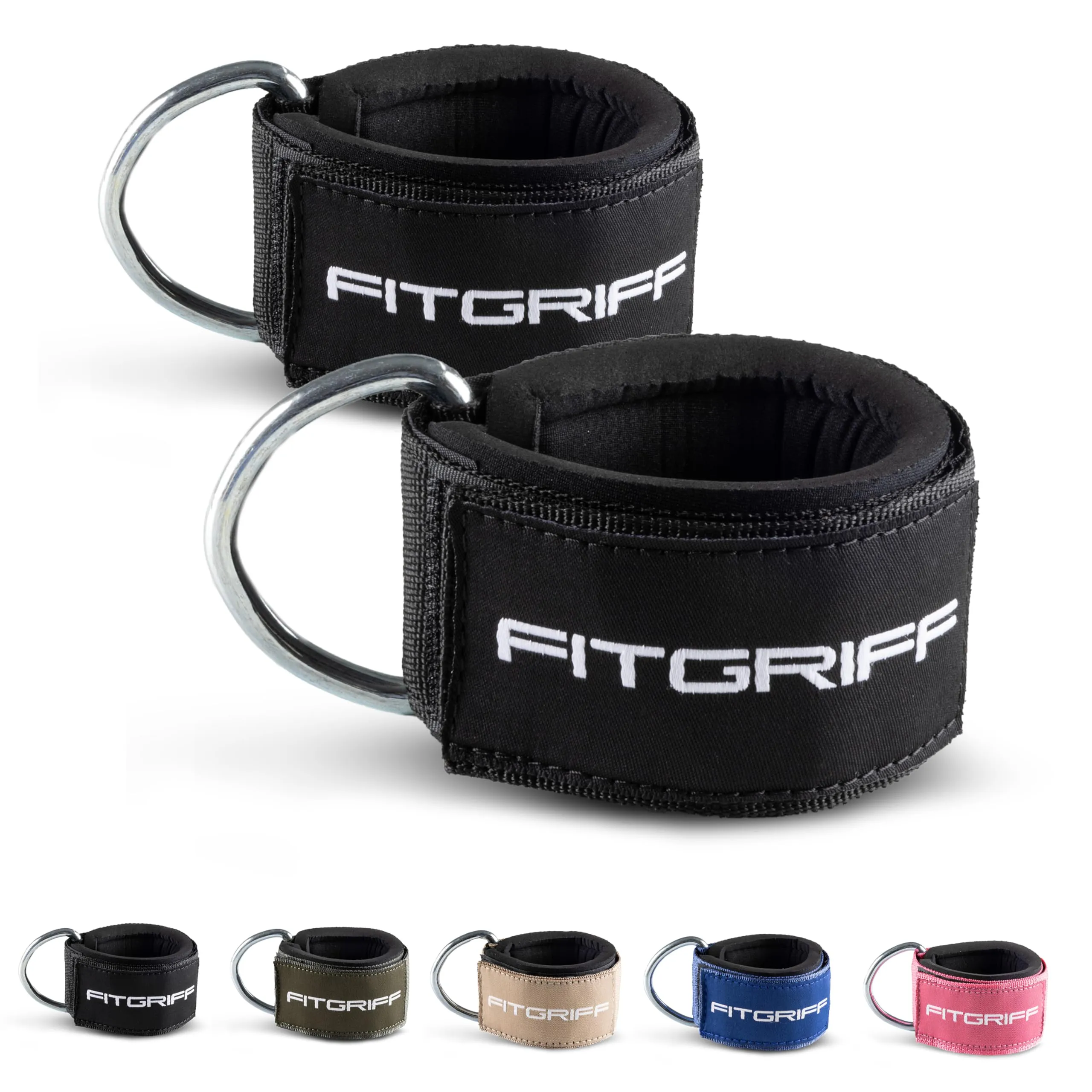 Fitgriff® Cavigliere Cavi Palestra V2 (2 Pezzi)
