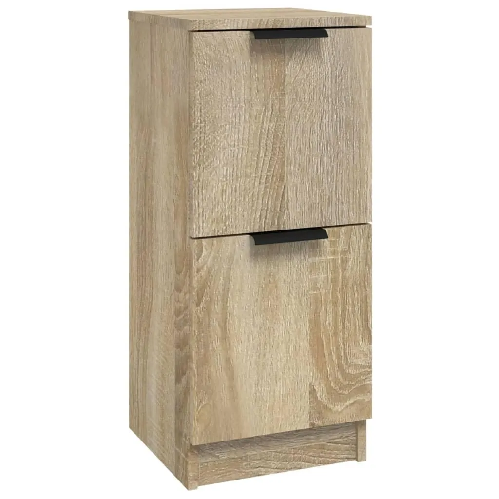 vidaXL Credenza Rovere Sonoma 30x30x70 cm in Legno Multistrato
