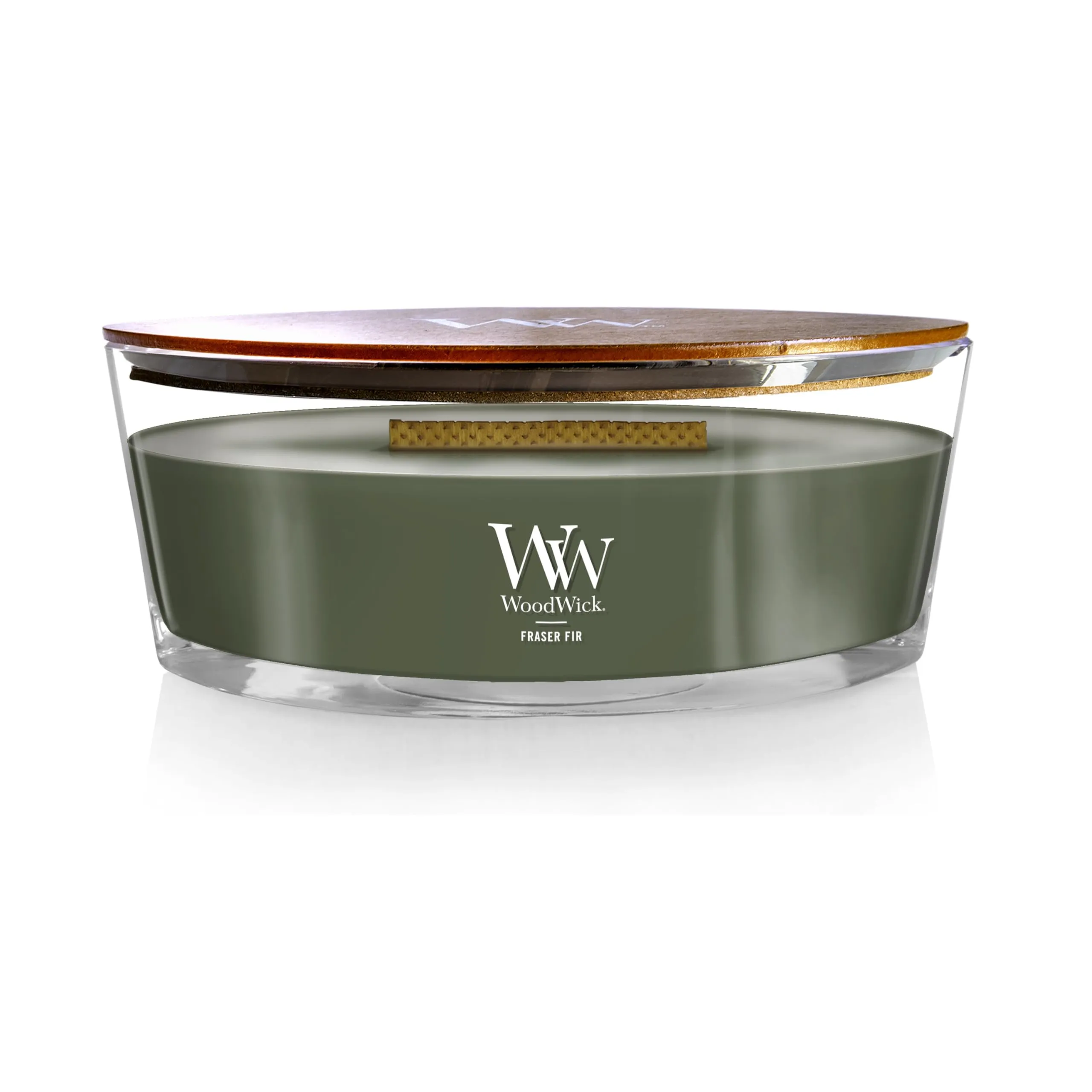WoodWick Candela Profumata Ellipse Fraser Fir