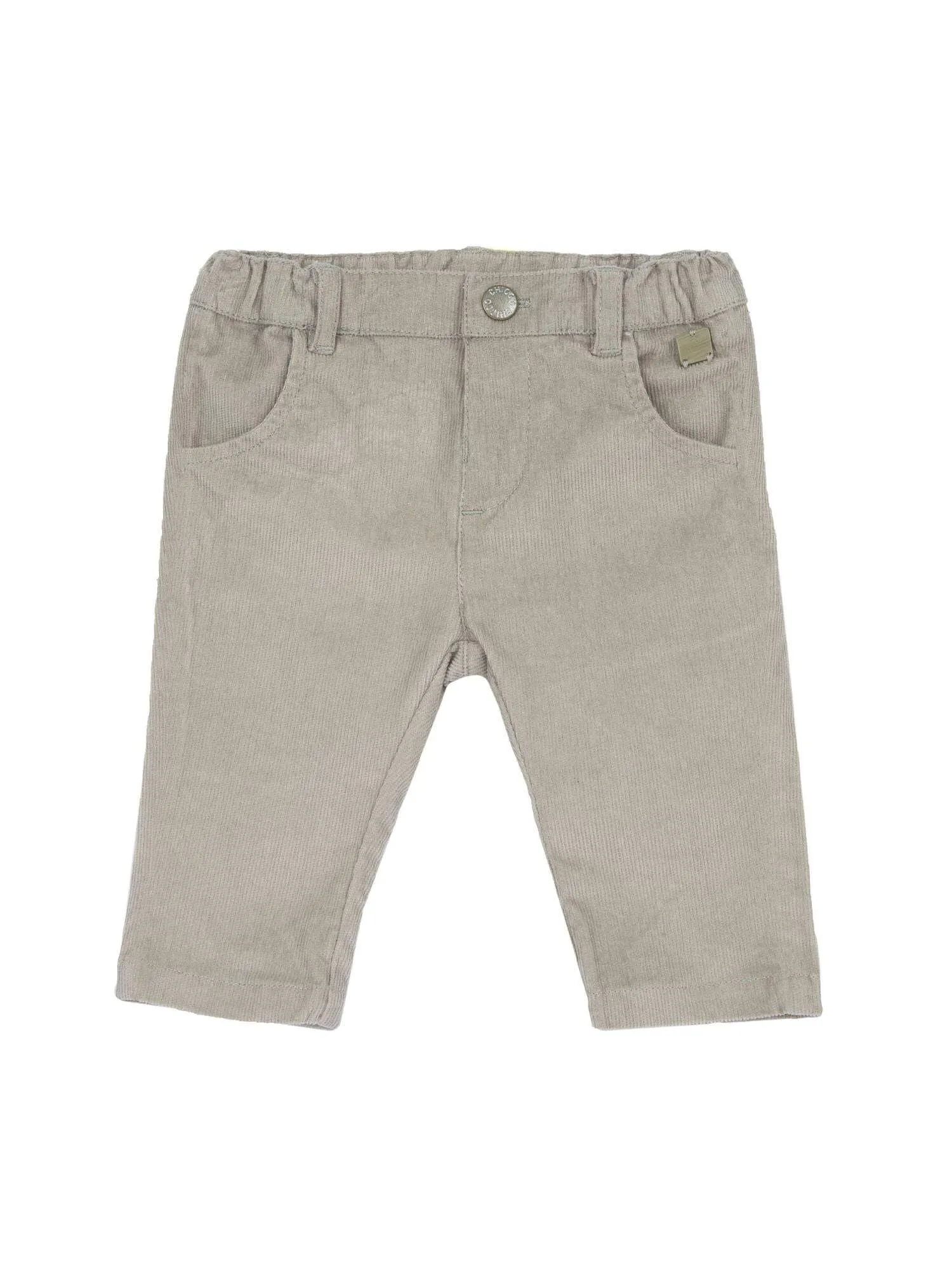 Chicco Pantaloni Neonati Lunghi in Ciniglia Effetto Velluto Beige 9 Mesi