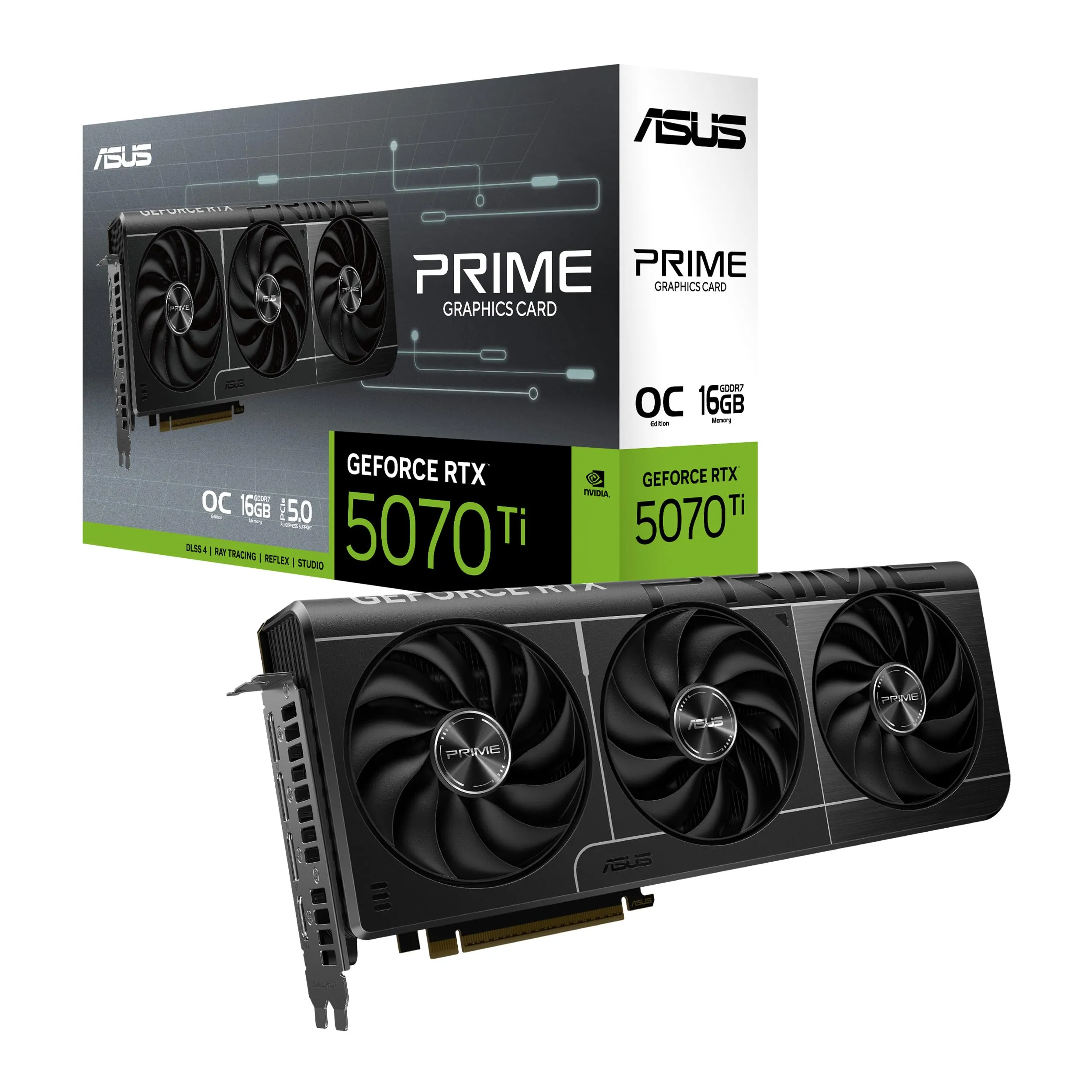 ASUS PRIME NVIDIA GeForce RTX 5070 Ti OC Edition