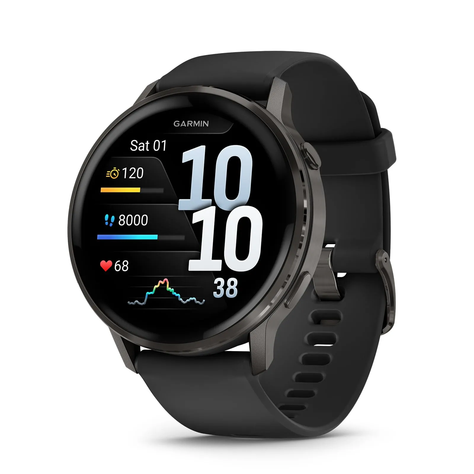 Garmin Venu 4 (45mm) Smartwatch GPS Nero e Grigio