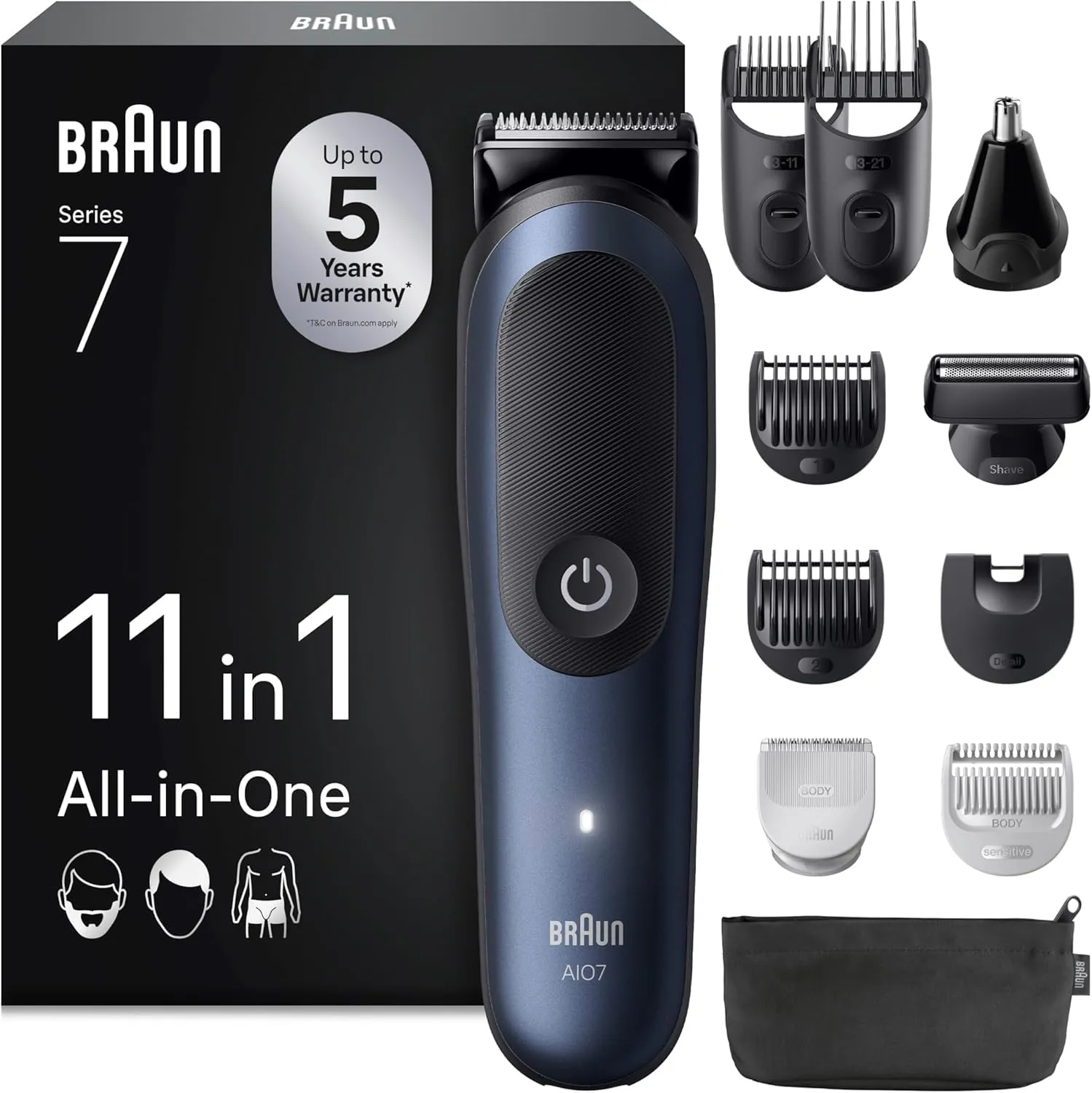 Braun Trimmer All-in-One Series 7 AIO7540
