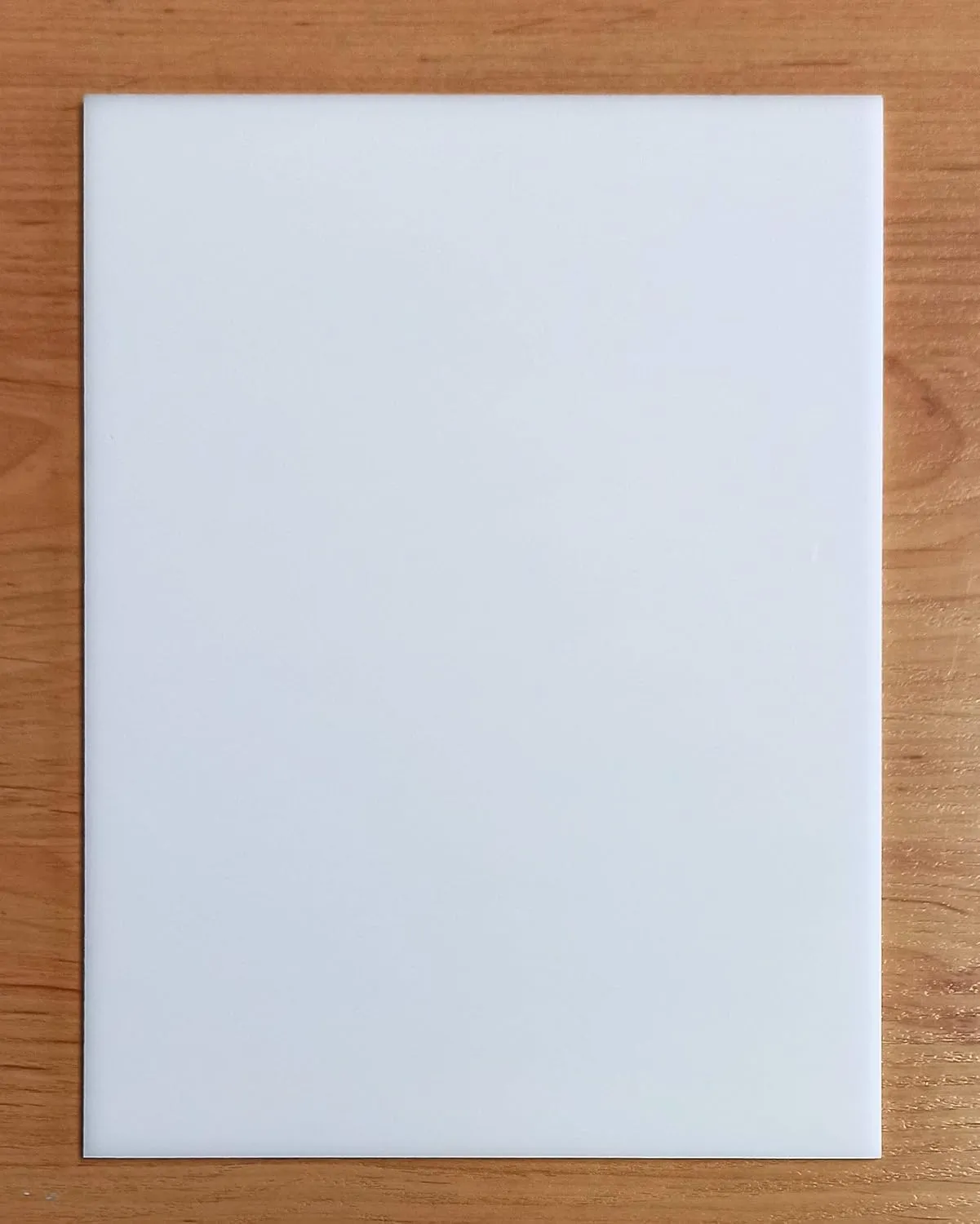 Lastra in Metacrilato Acrilico Bianco Opale 3mm - Formato A3 (29,7 x 42 cm)