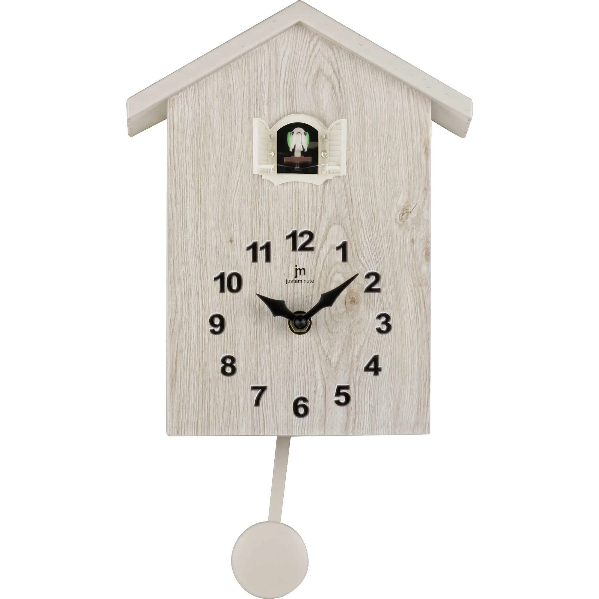 LOWELL Orologio Cucù da Parete in ABS al Quarzo - Design Moderno e Tradizione