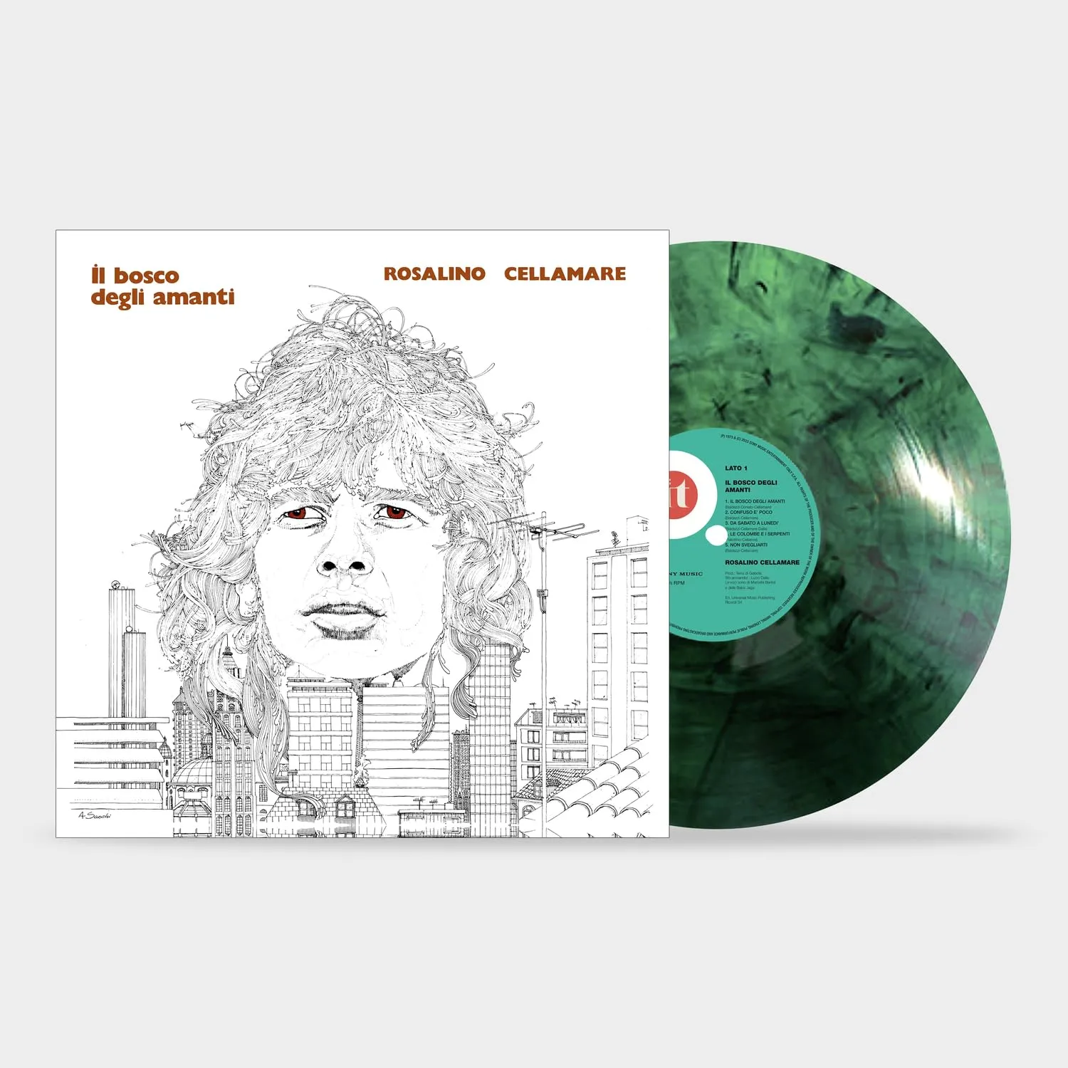 Il bosco degli amanti (180gr Green/Black-Autografato)