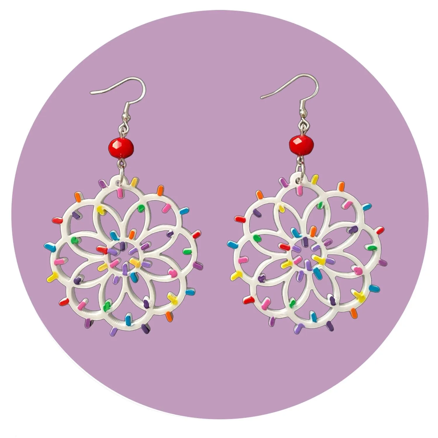 Orecchini Luminarie Salentine Color - ArteLisanti