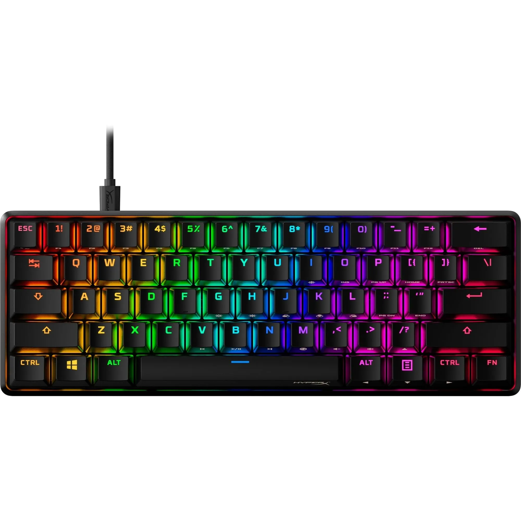 HyperX Alloy Origins 60 - Tastiera Meccanica Gaming Compatta e Performante